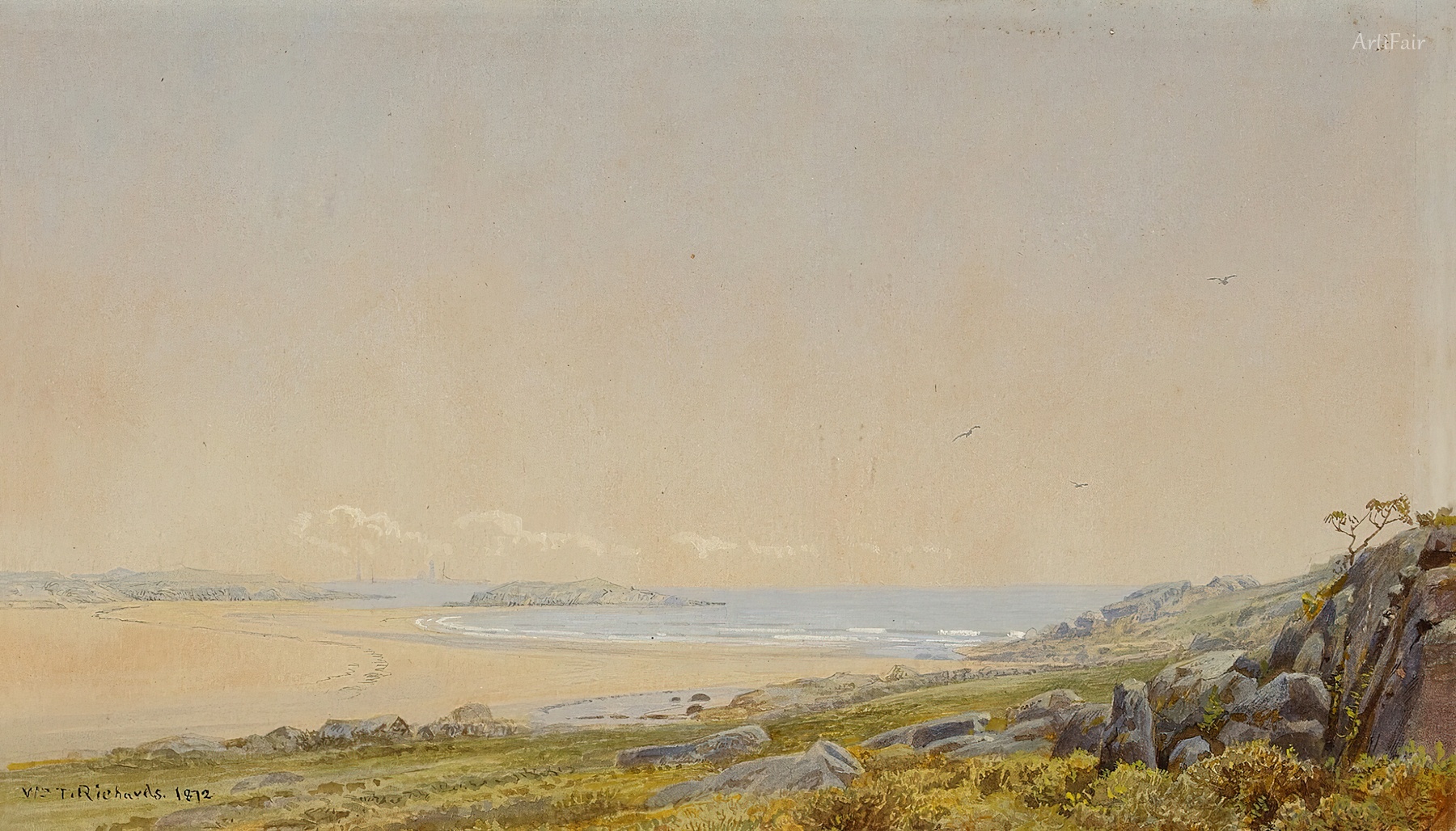 Whale's Head Rock, Narragansett, Rhode Island 1872
