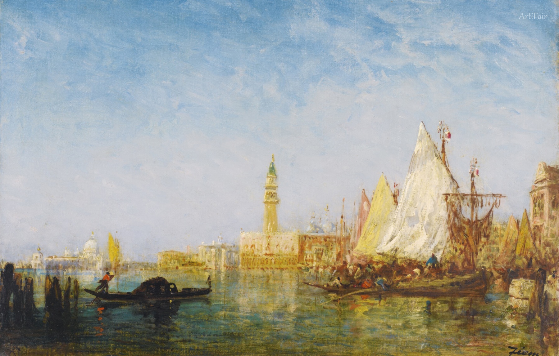 View of Venice with the Doge's Palace