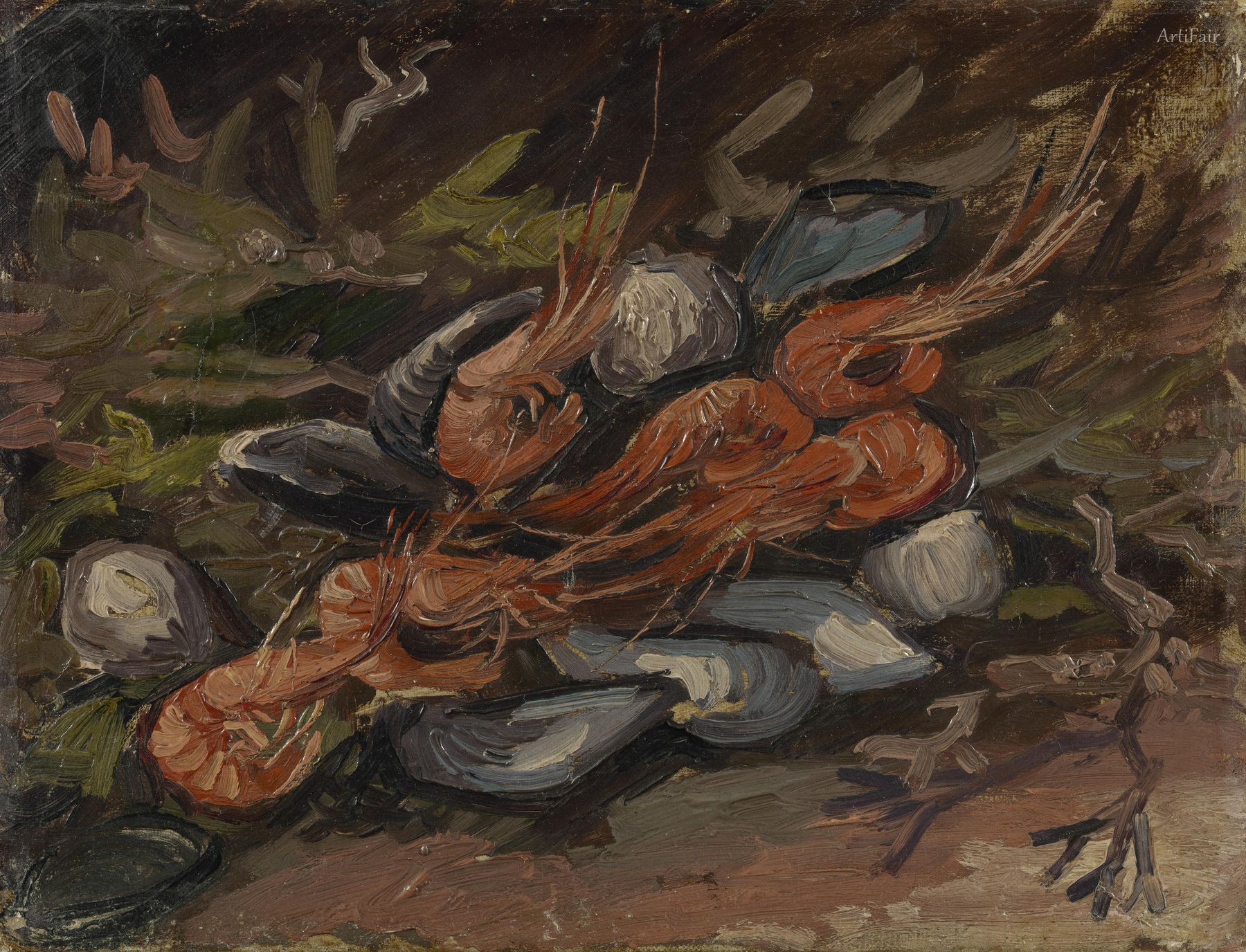 Prawns and Mussels
