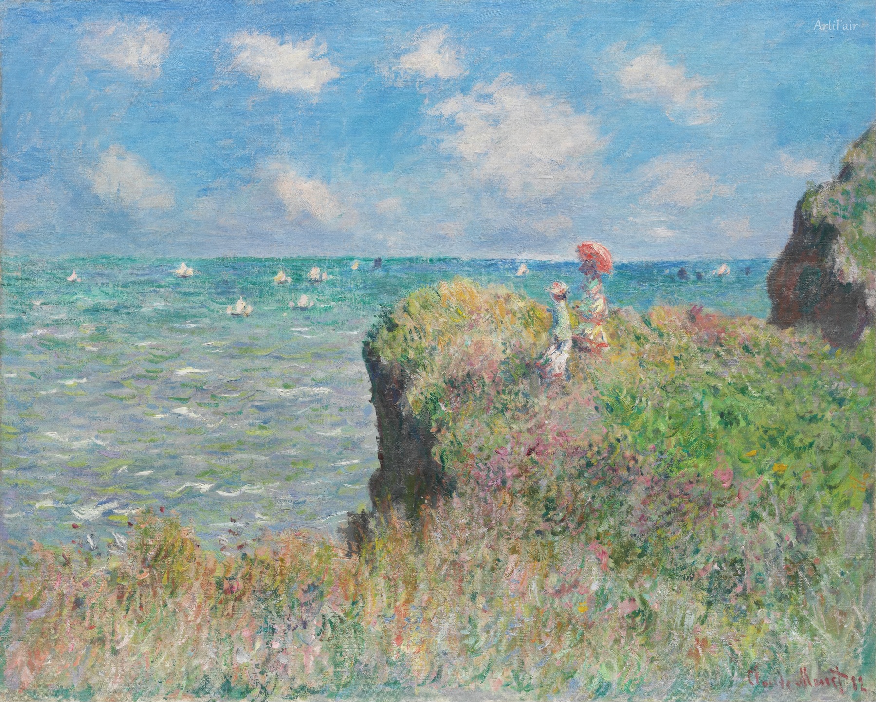 Cliff Walk at Pourville