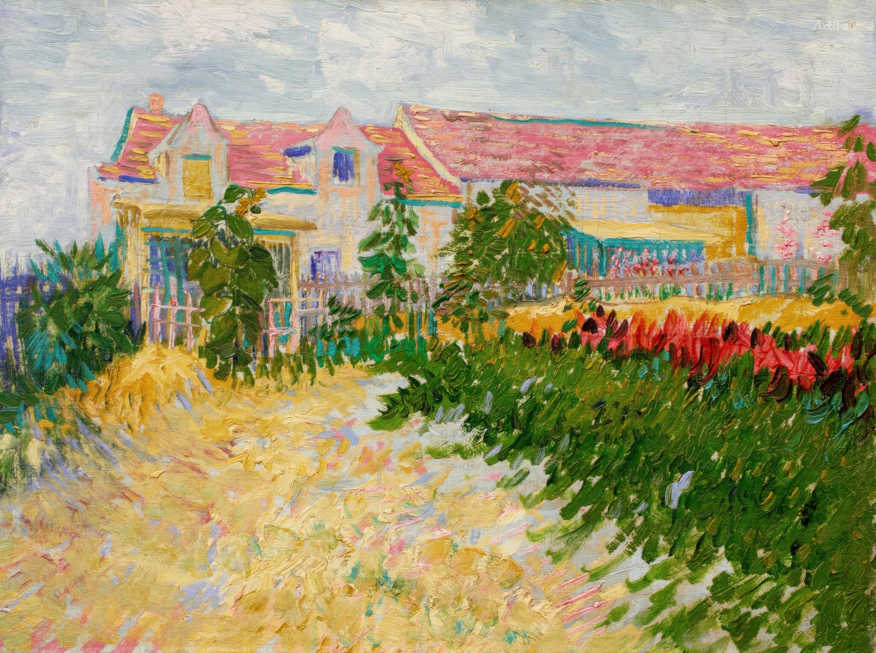Garden at the Mas Debray