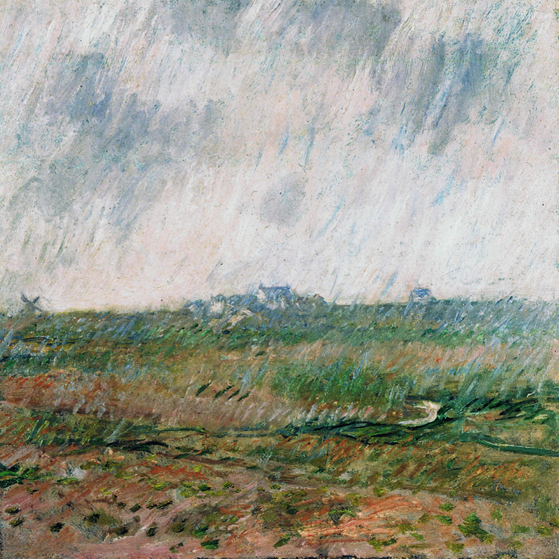 Déšť na Belle-Ile