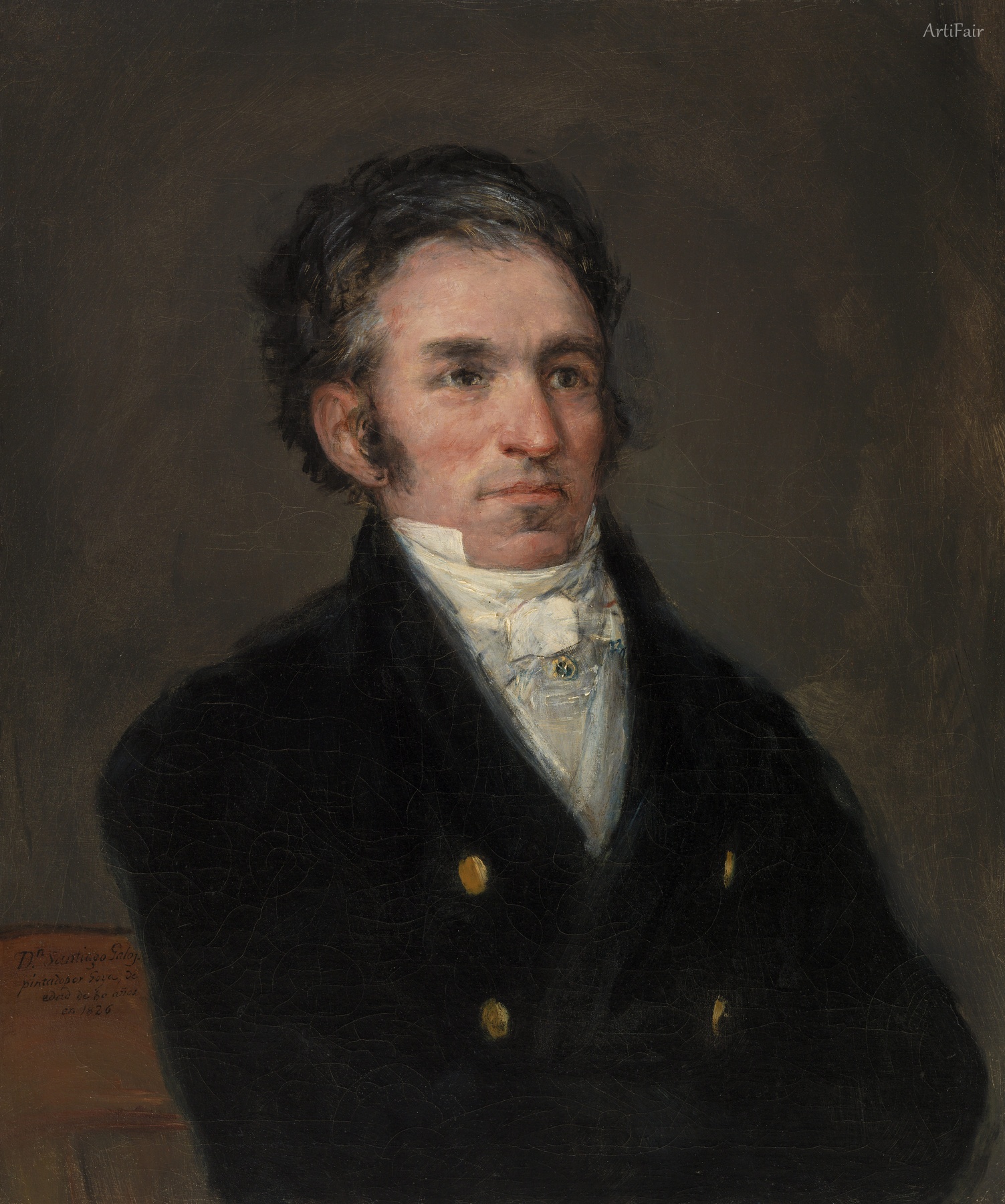Portrait of Jacques Galos 1826