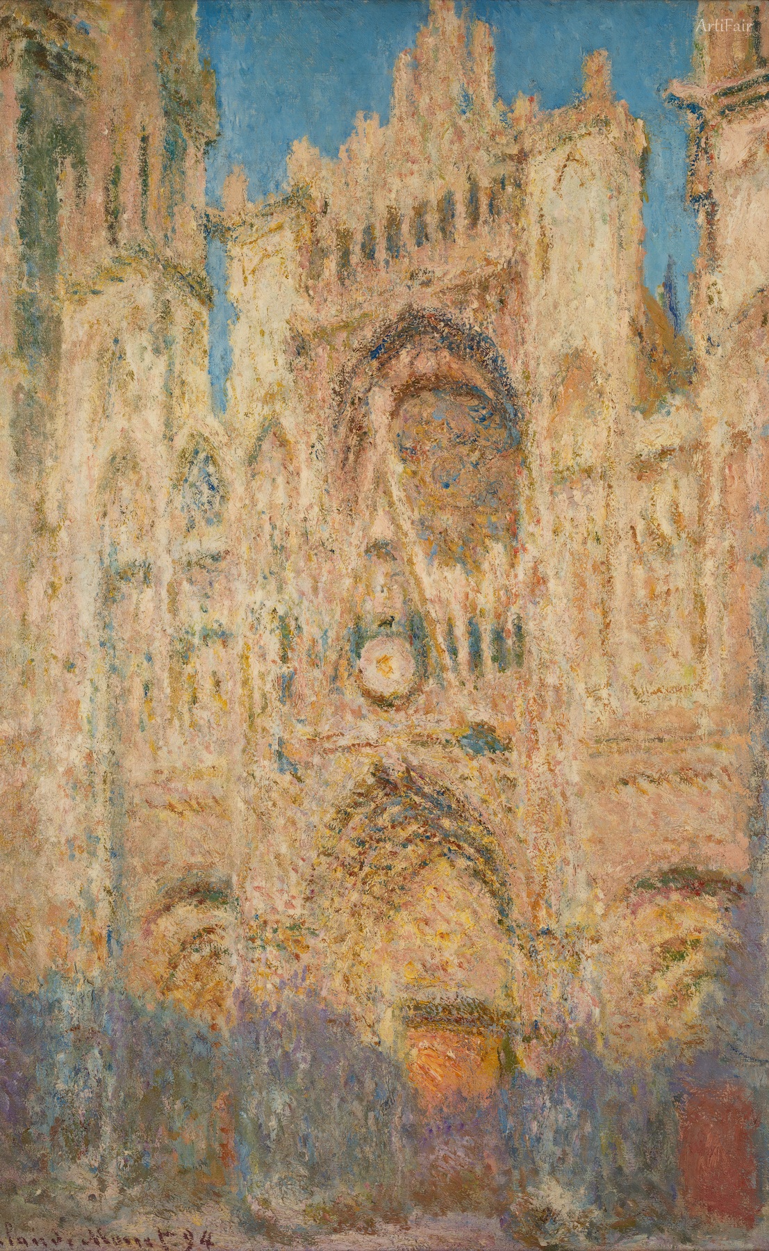 Rouen Cathedral, End of the Day