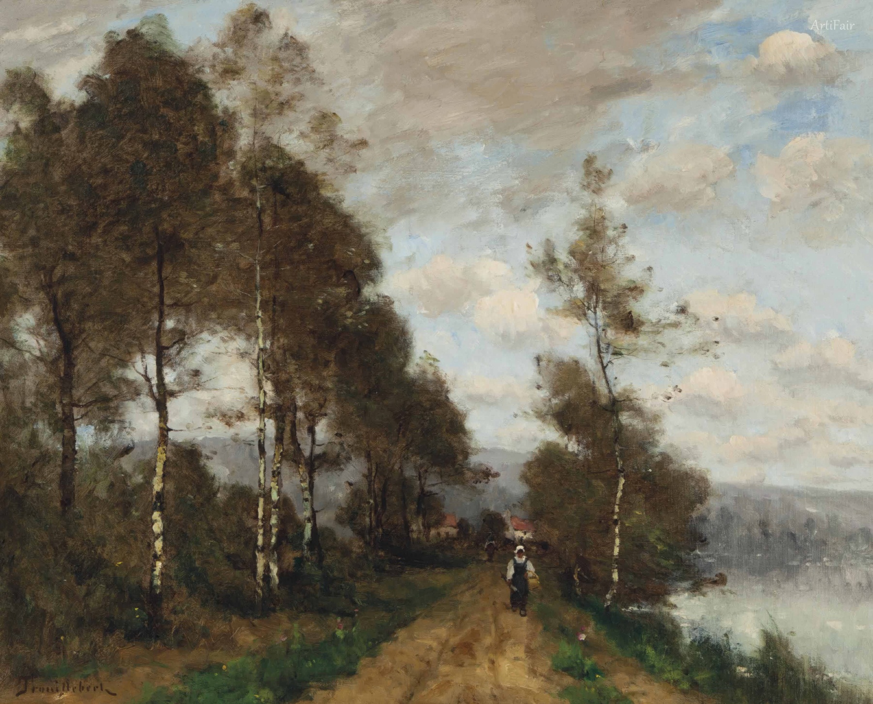A Road Near the River