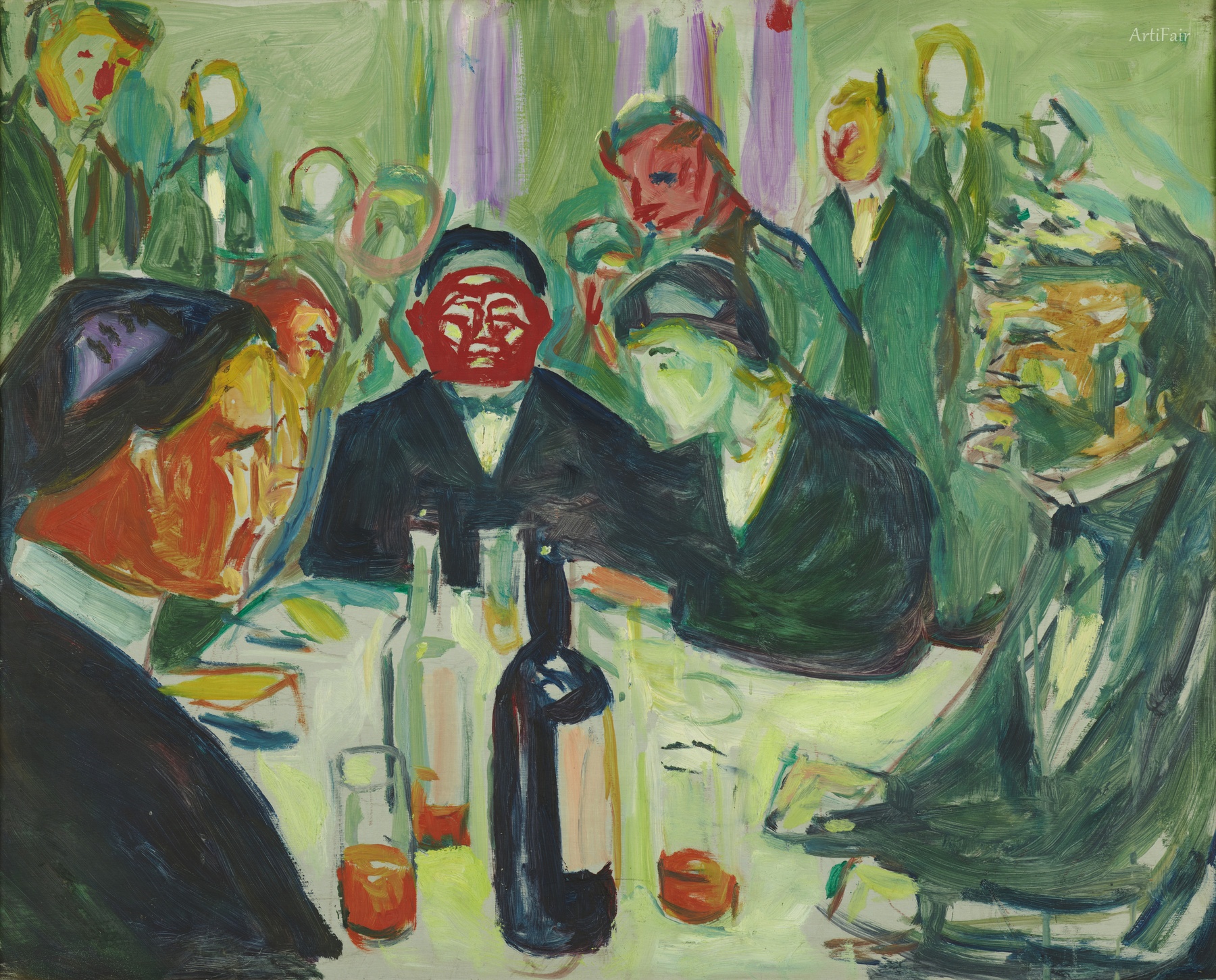 Around the Drinking Table