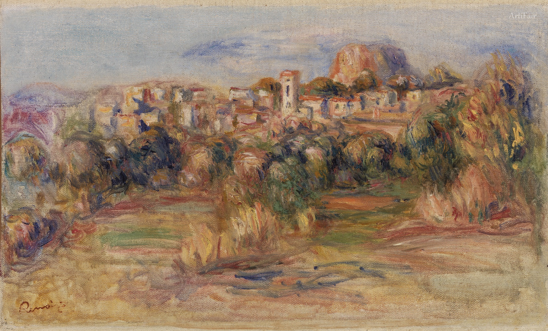 Landscape, La Gaude 1910