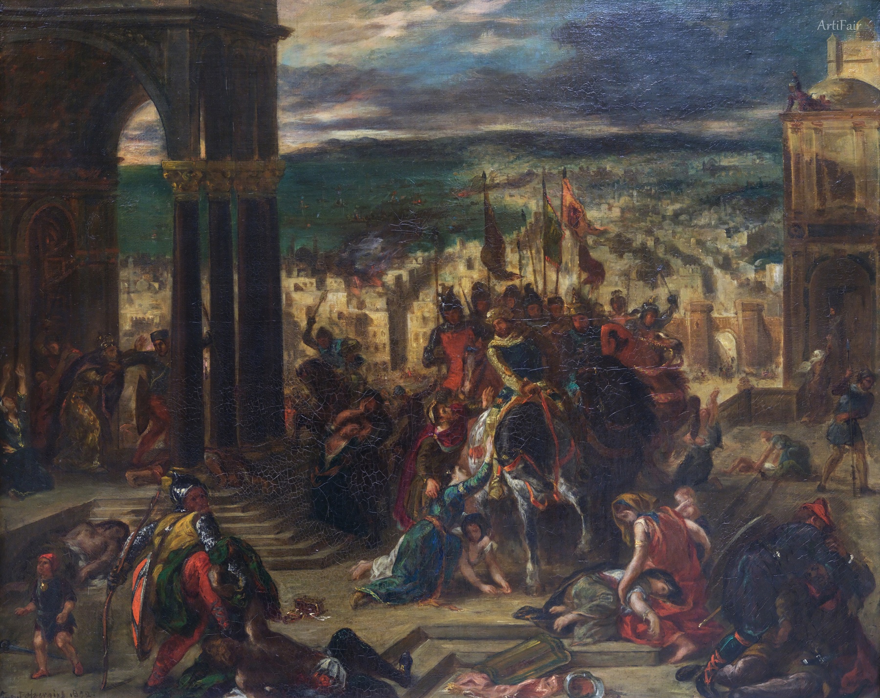 Είσοδος των Σταυροφόρων στην Κωνσταντινούπολη