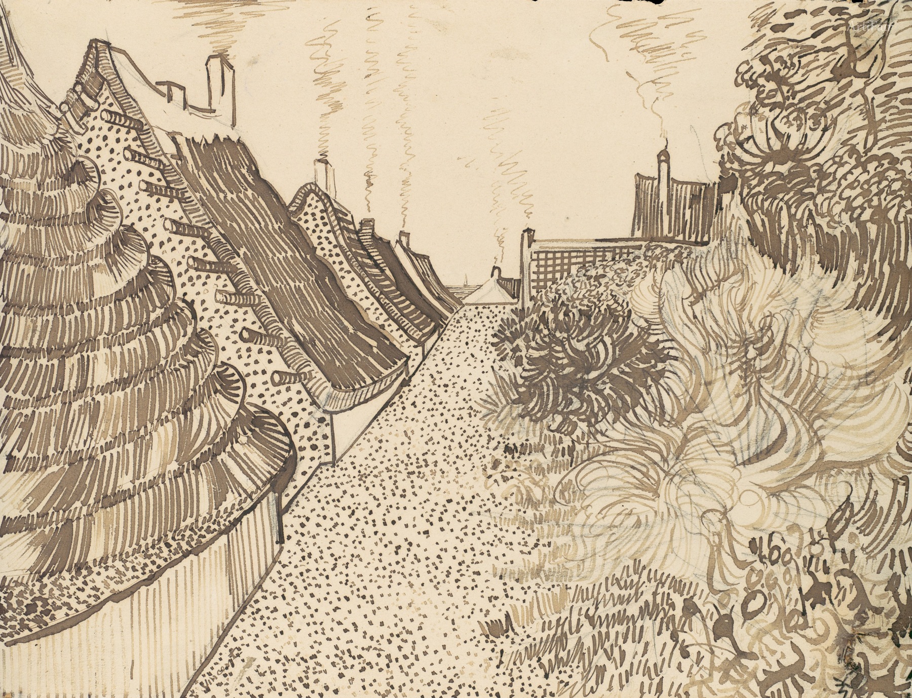 1888 Street in Saintes-Maries-de-la-Mer