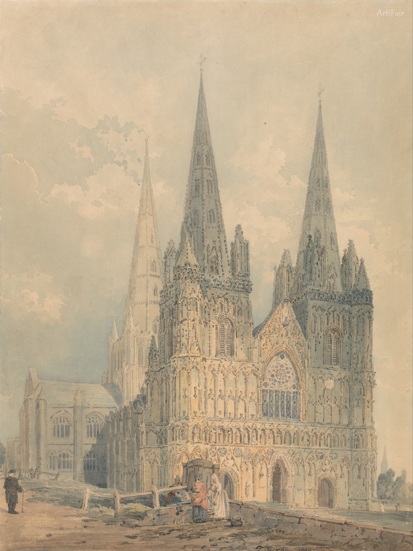 Lichfield Cathedral, Staffordshire