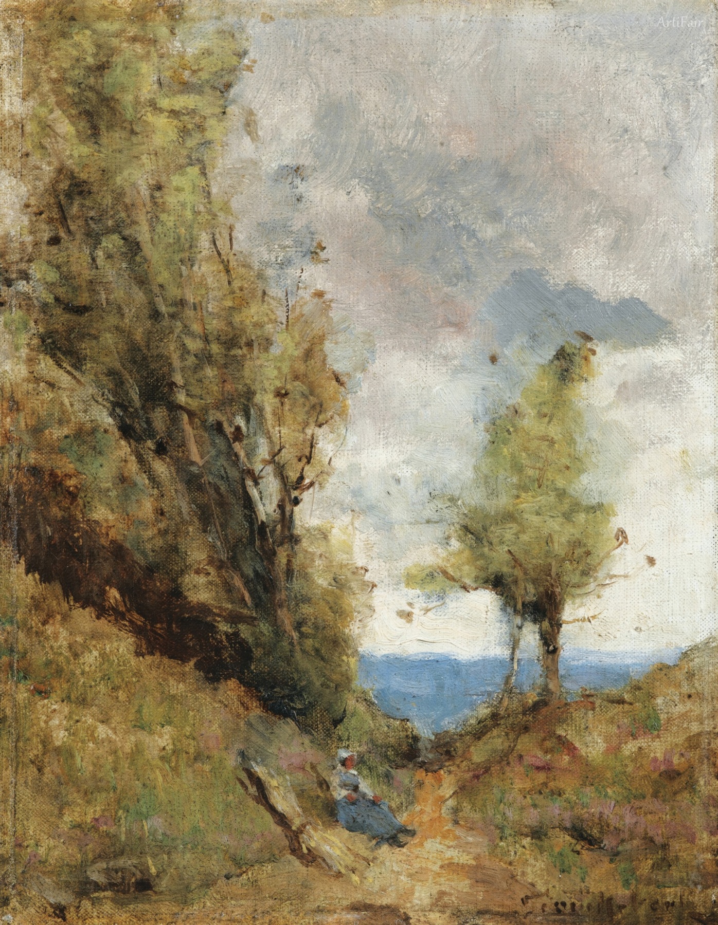 Path by the Vienne Riverside