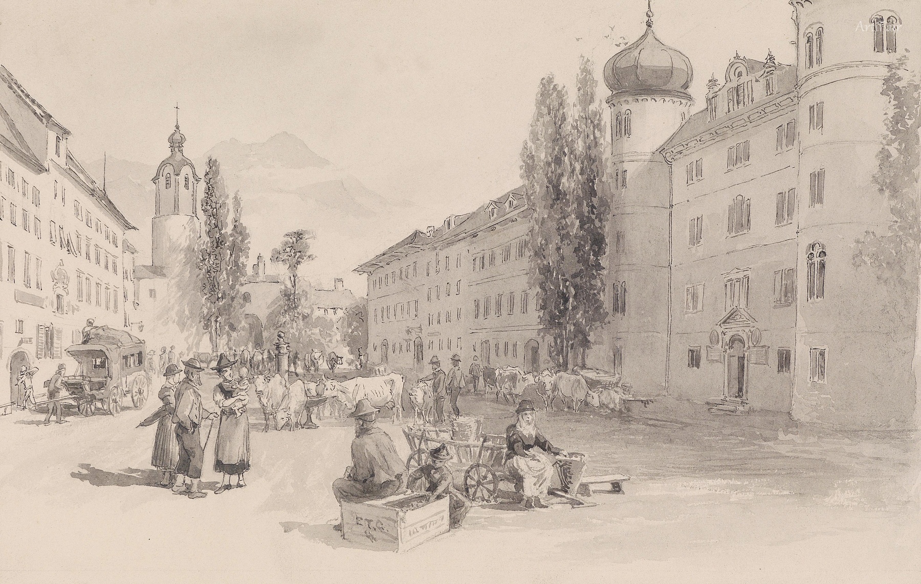 Hauptplatz in Lienz