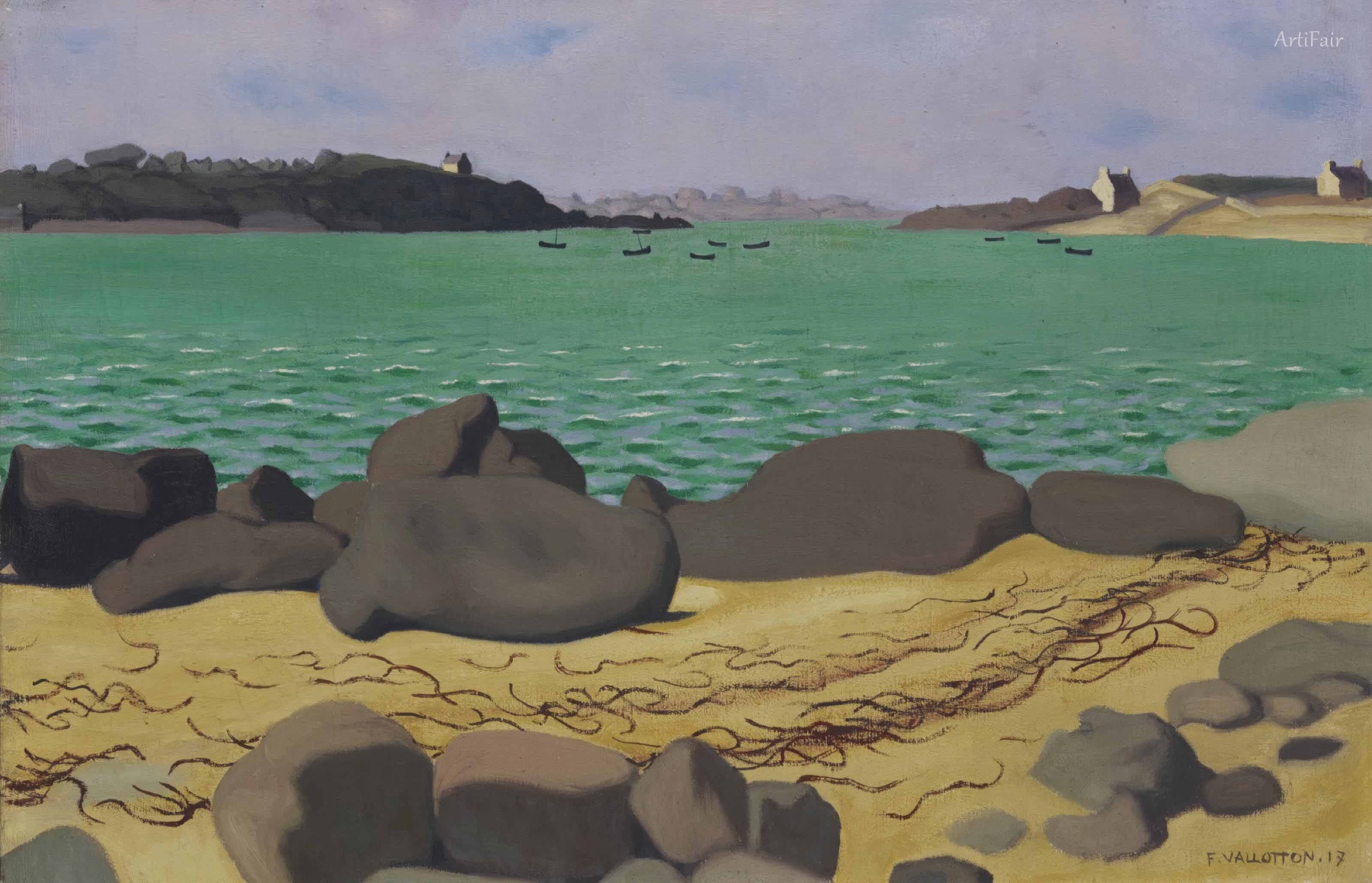 Rade de Ploumanach 1917