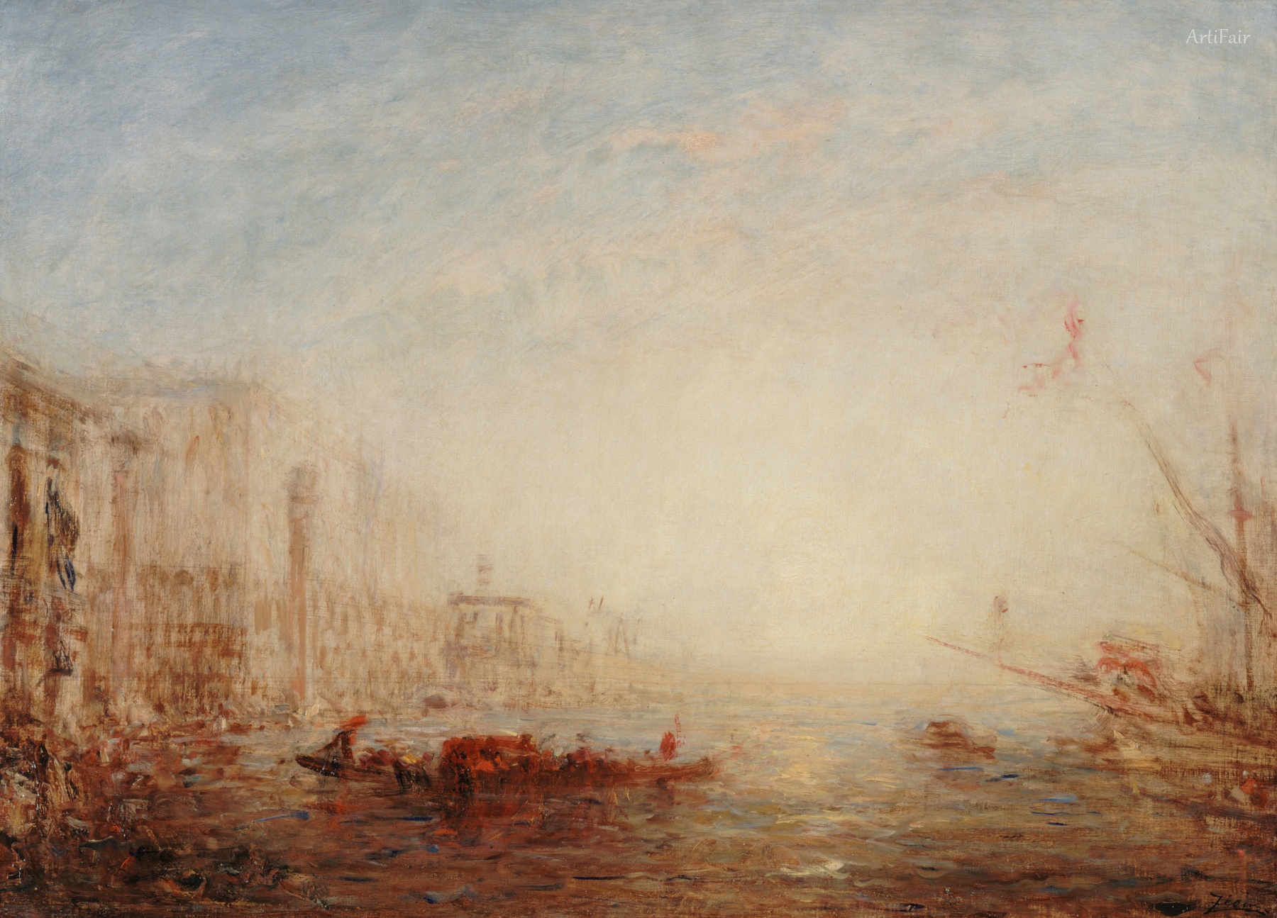 Venice, the Grand Canal at Dawn