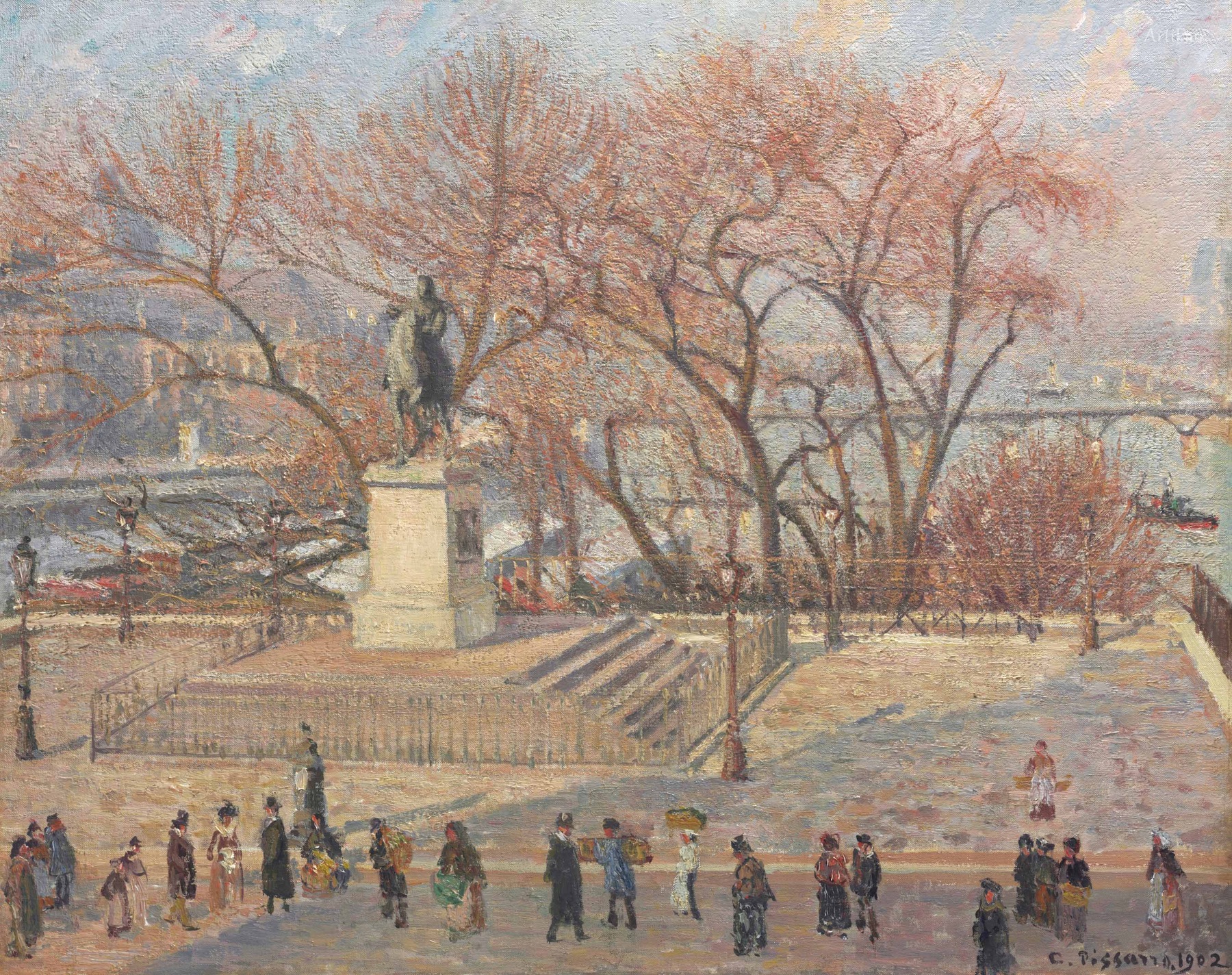 Statue of Henri IV, Morning, Sun (2nd Series) 1902