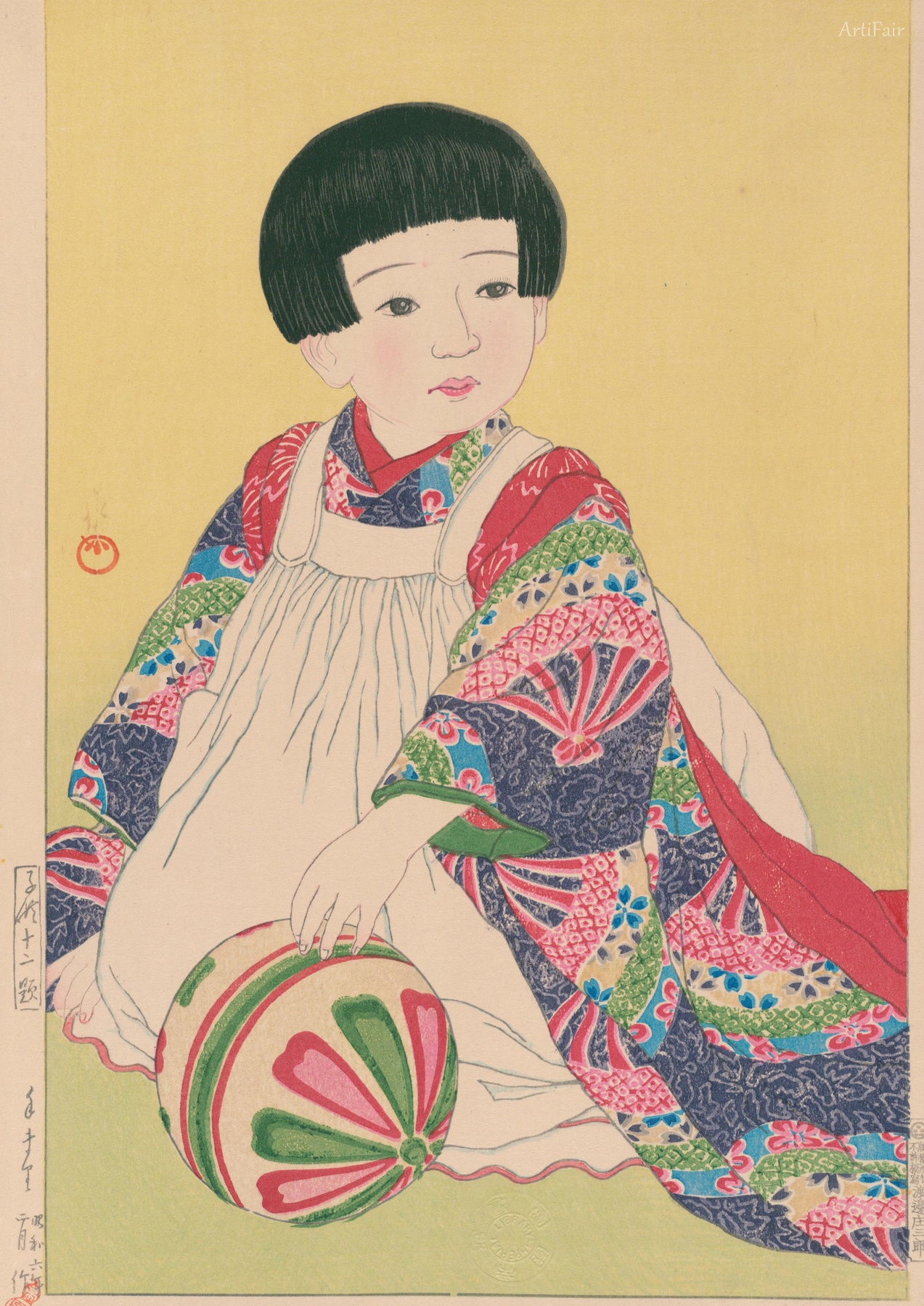 Twelve Scenes of a Child with Handball