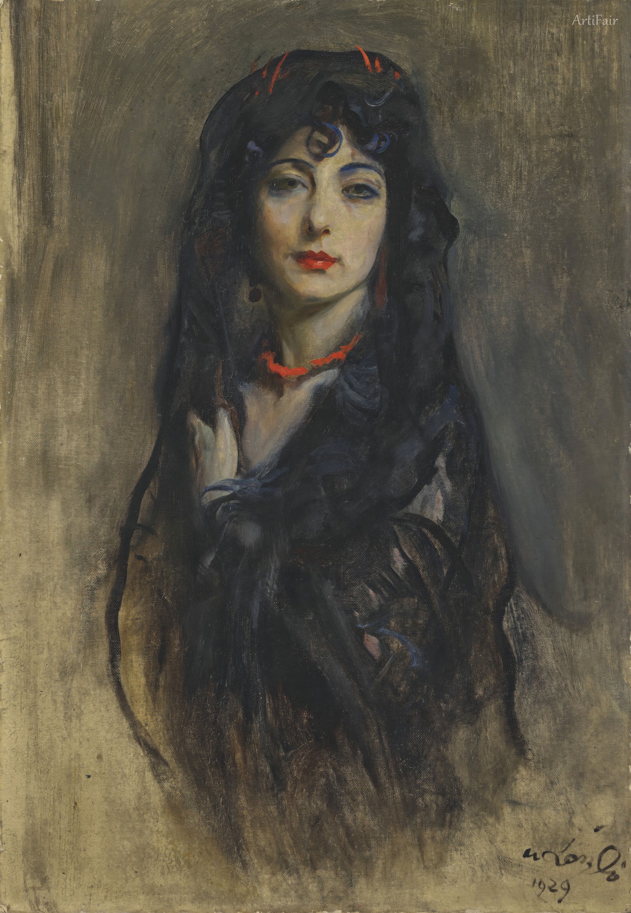Tina Meller, née Agustina Marqués López, wife of Manuel de Izarduy
