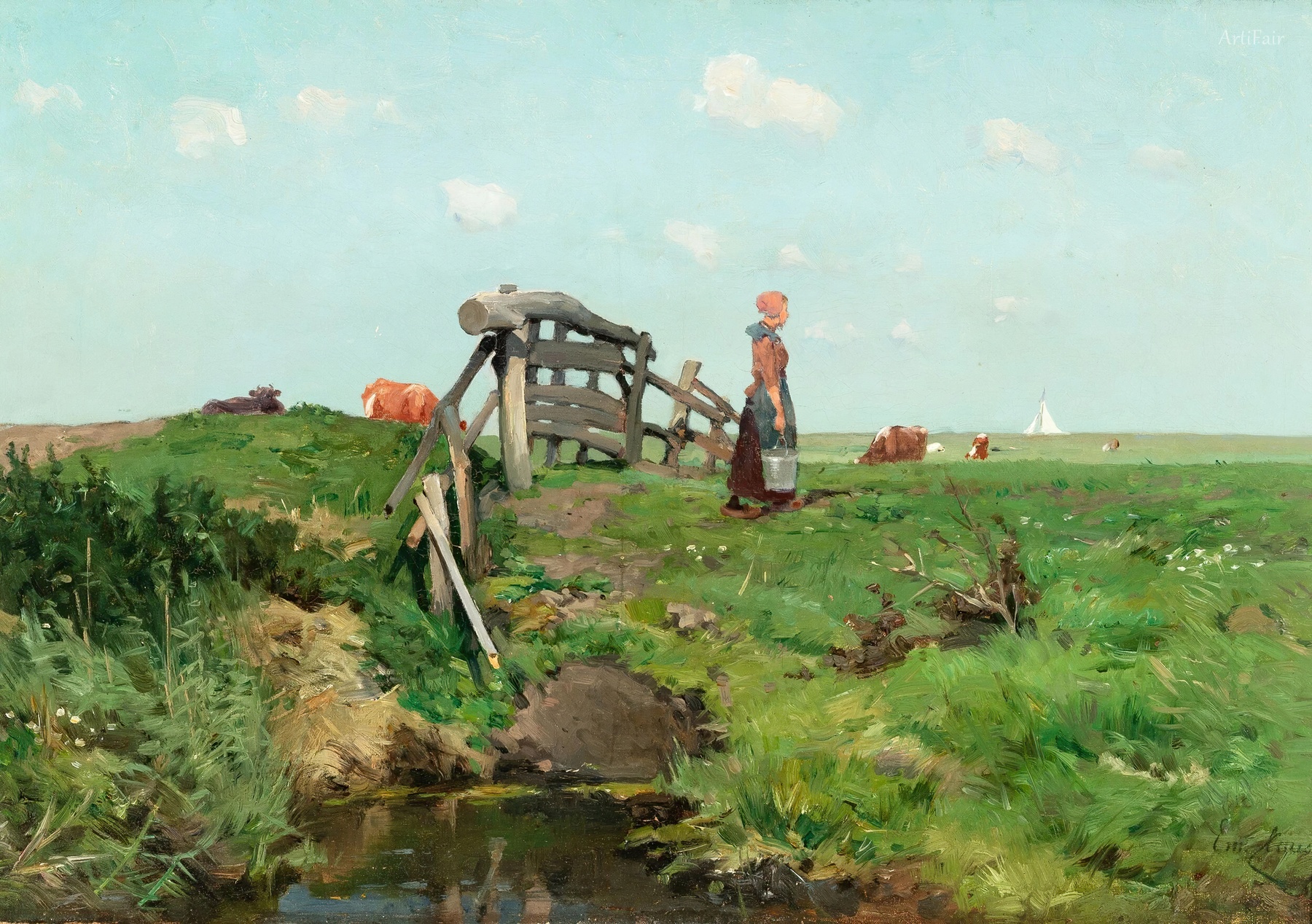Landscape in Domburg 1879