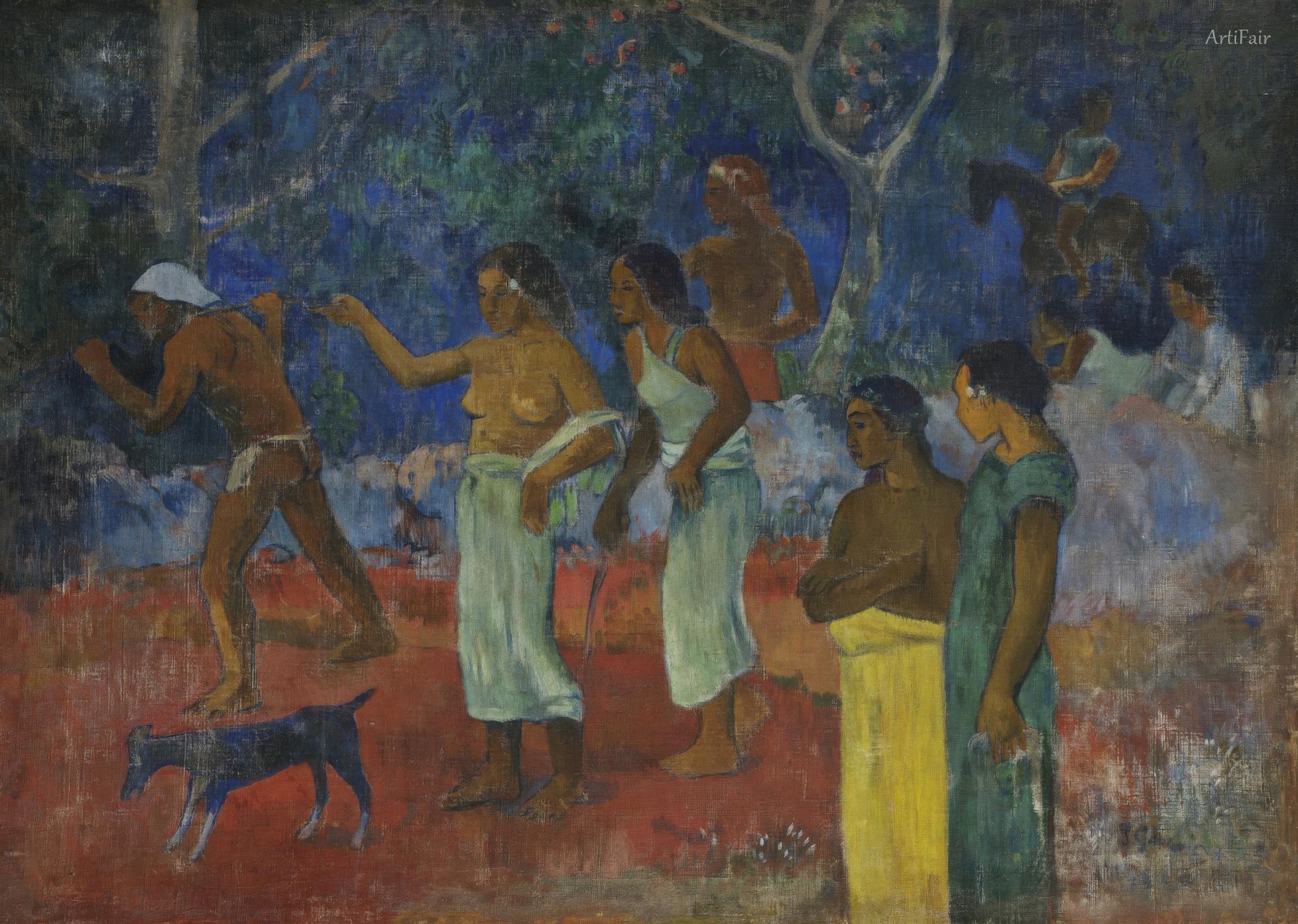 Scene from Tahitian Life