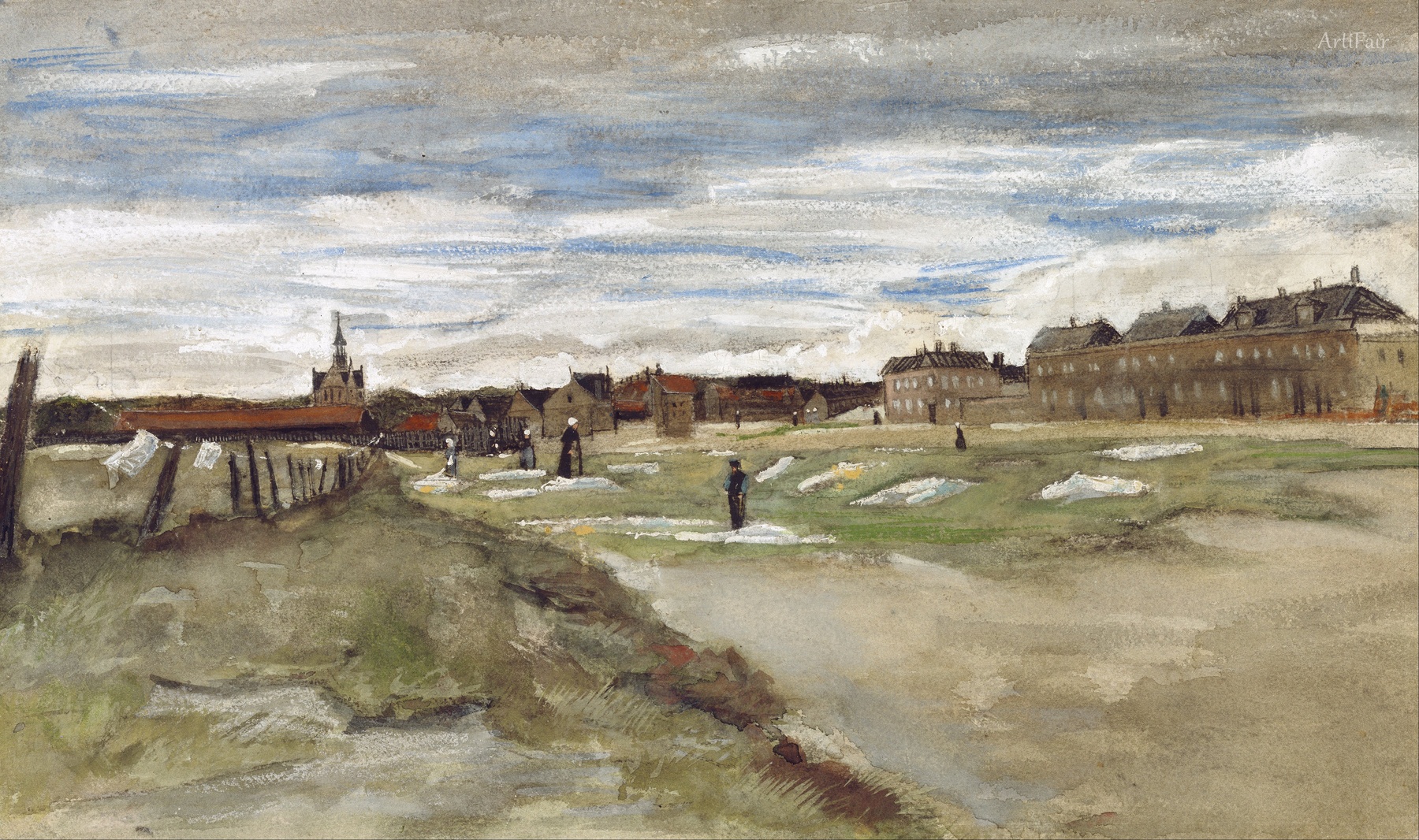 Bleaching Ground at Scheveningen