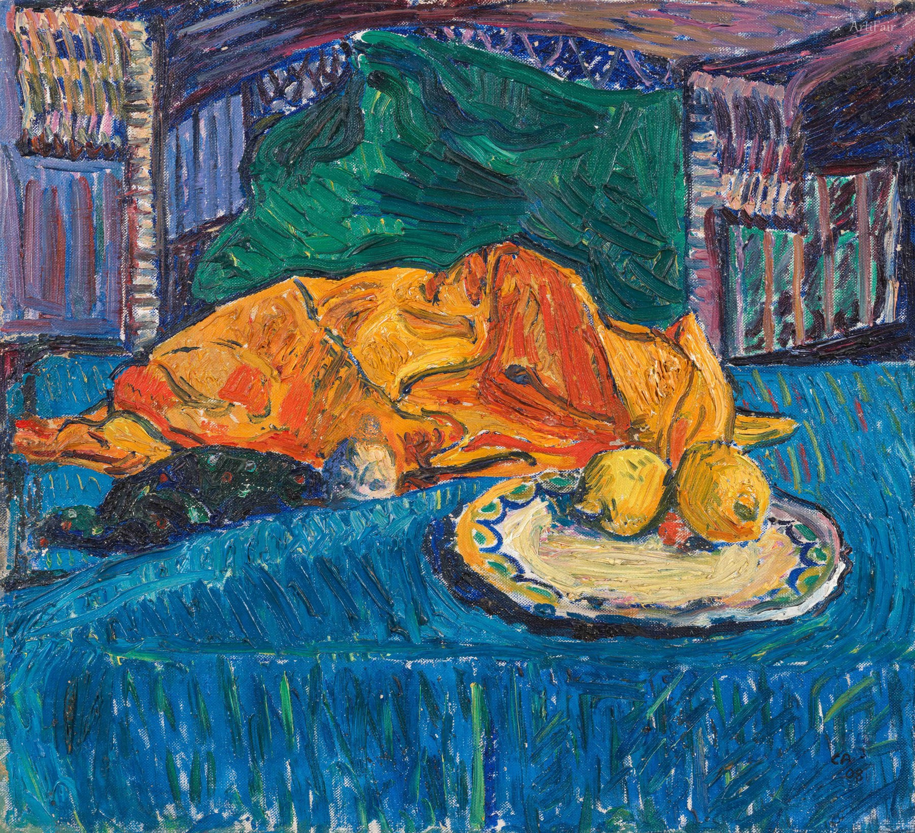 Still Life with Lemons