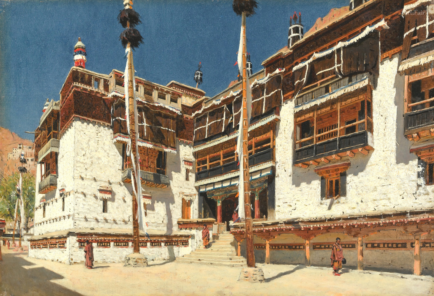 Hemis Monastery in Ladakh 1875