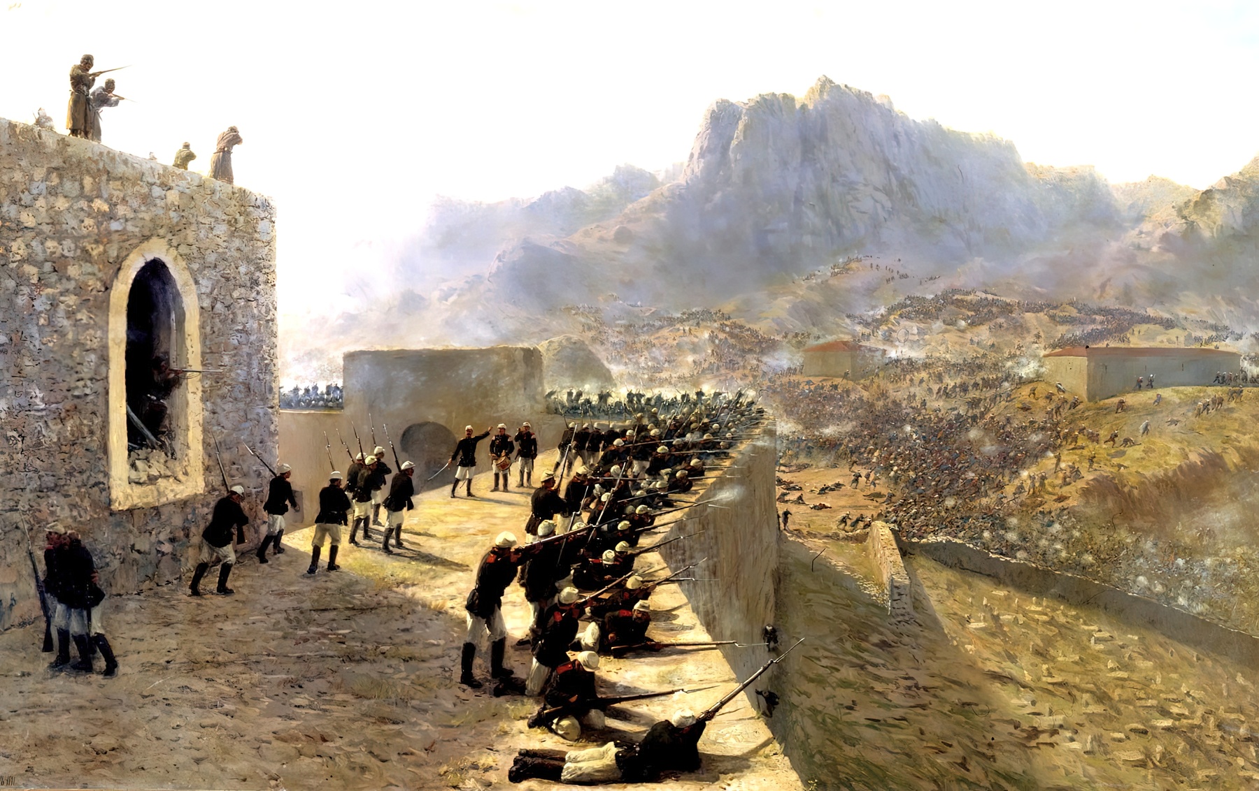 Odpor pevnosti Badzaz, 8. června 1877