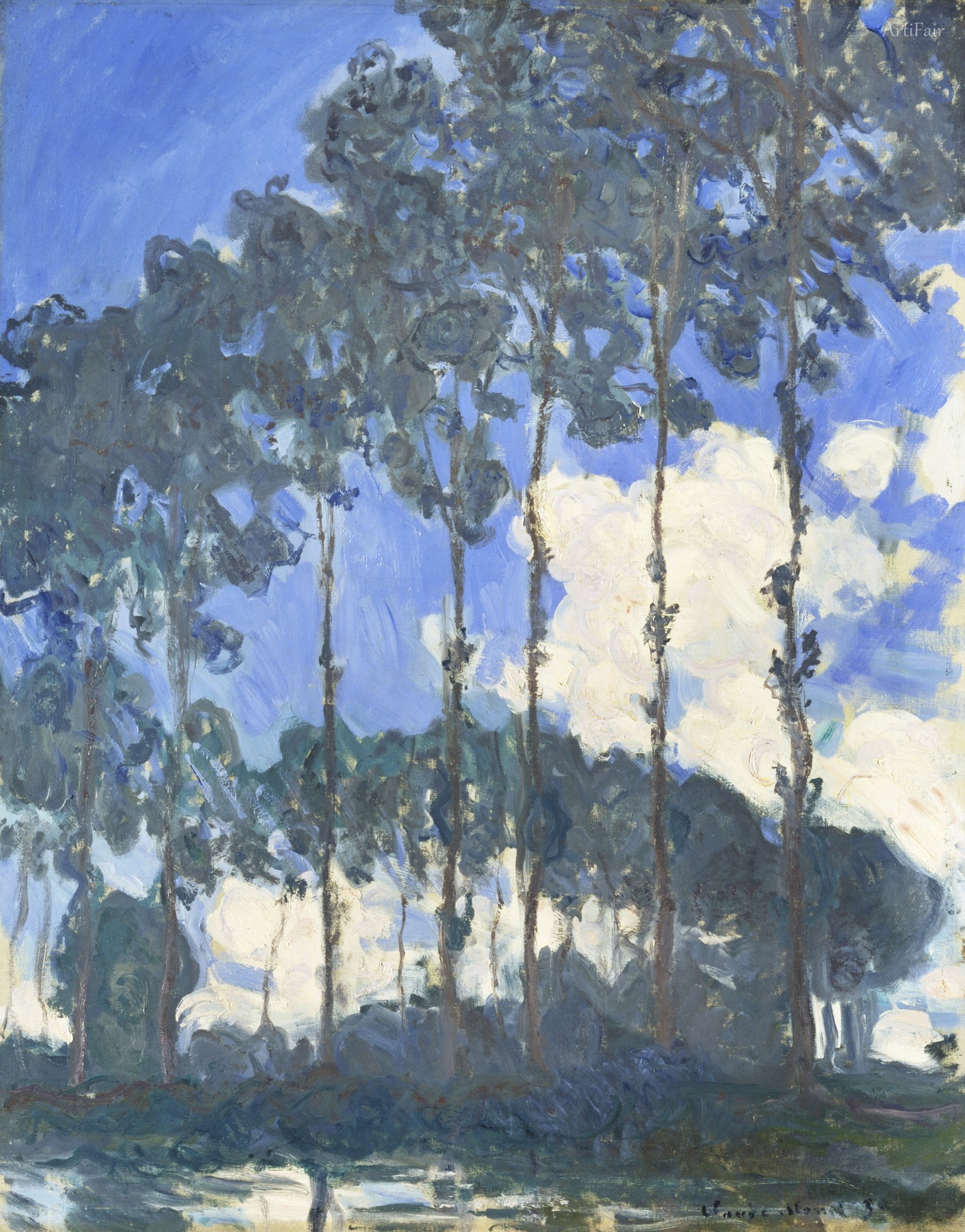 Poplars on the River Epte