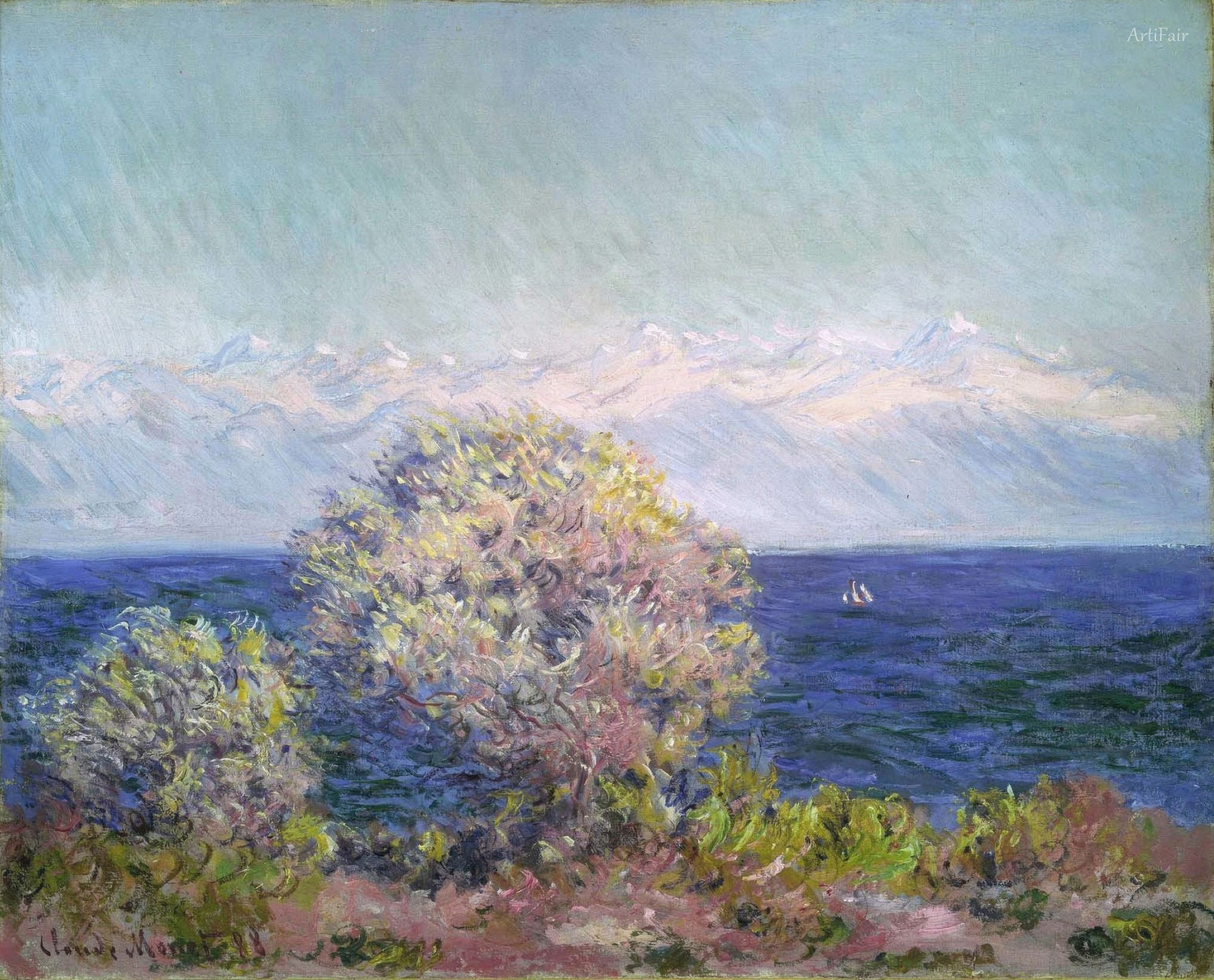 At Cap d'Antibes, Mistral Wind