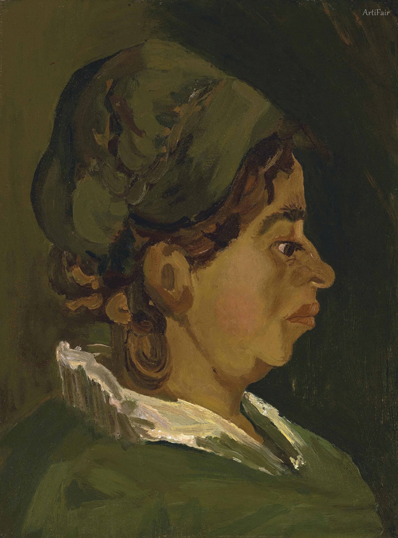 Head of a Peasant Woman