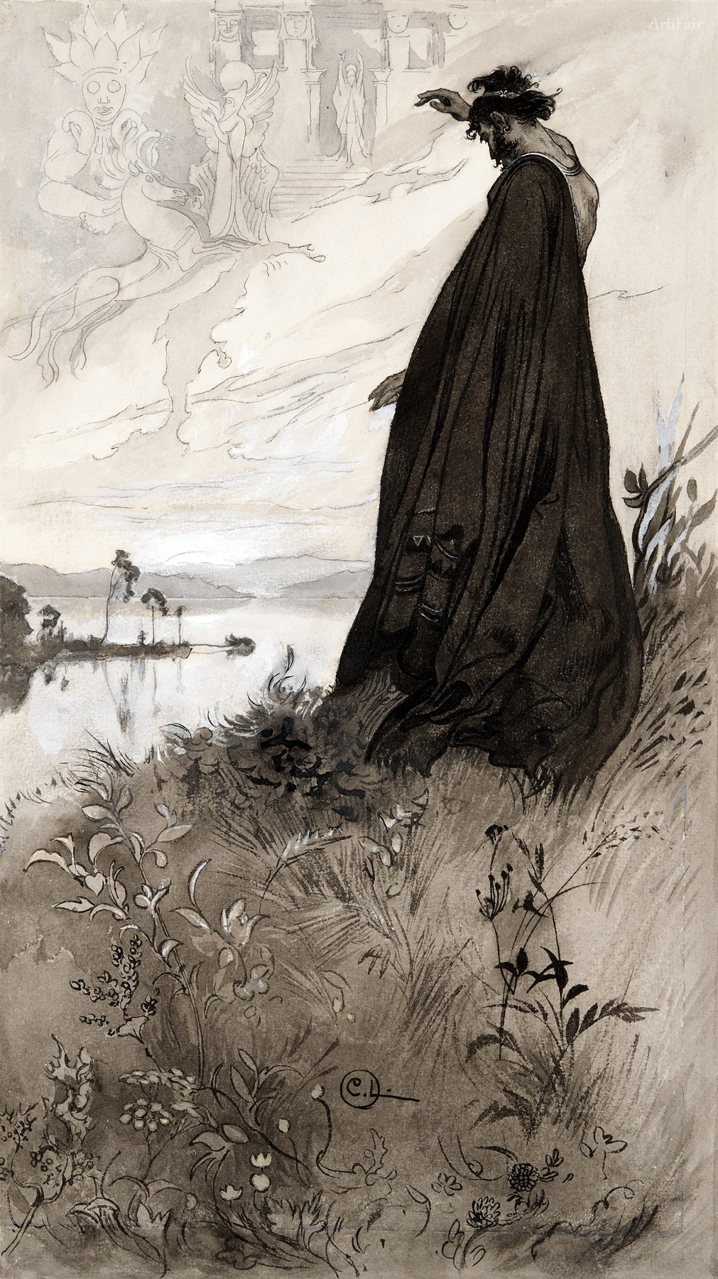 Illustration to Singoalla The Wind Is My Lover