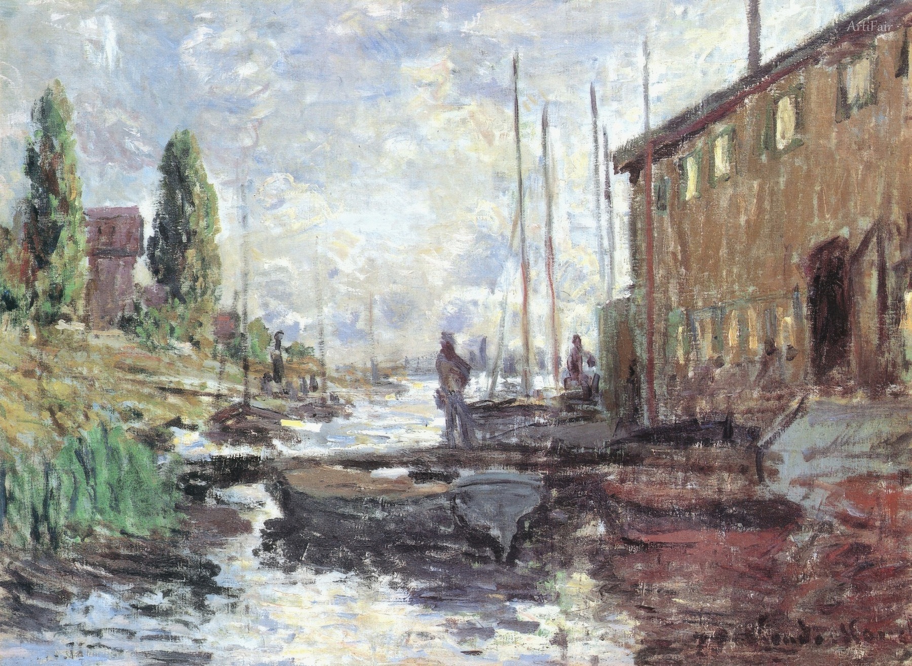 Der Hafen von Argenteuil