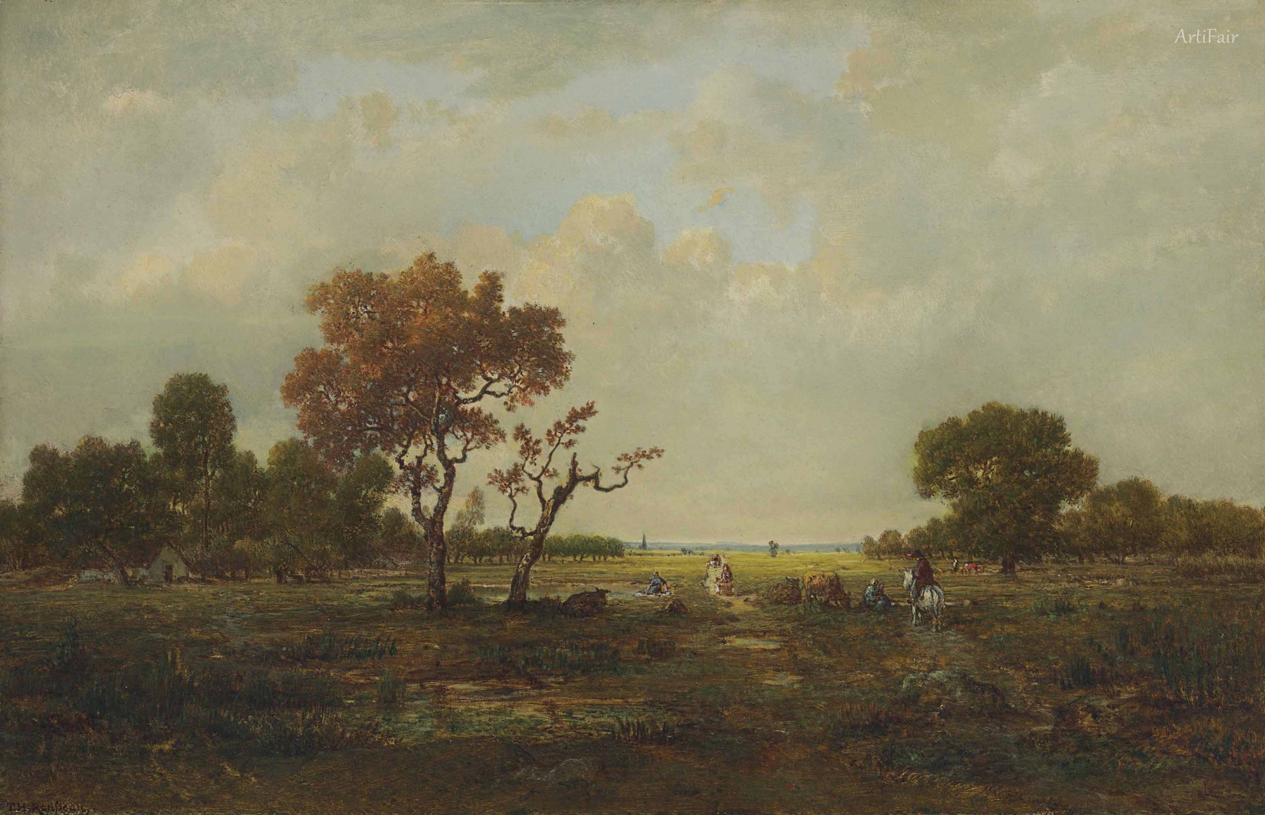 Rovina Chailly poblíž Fontainebleau