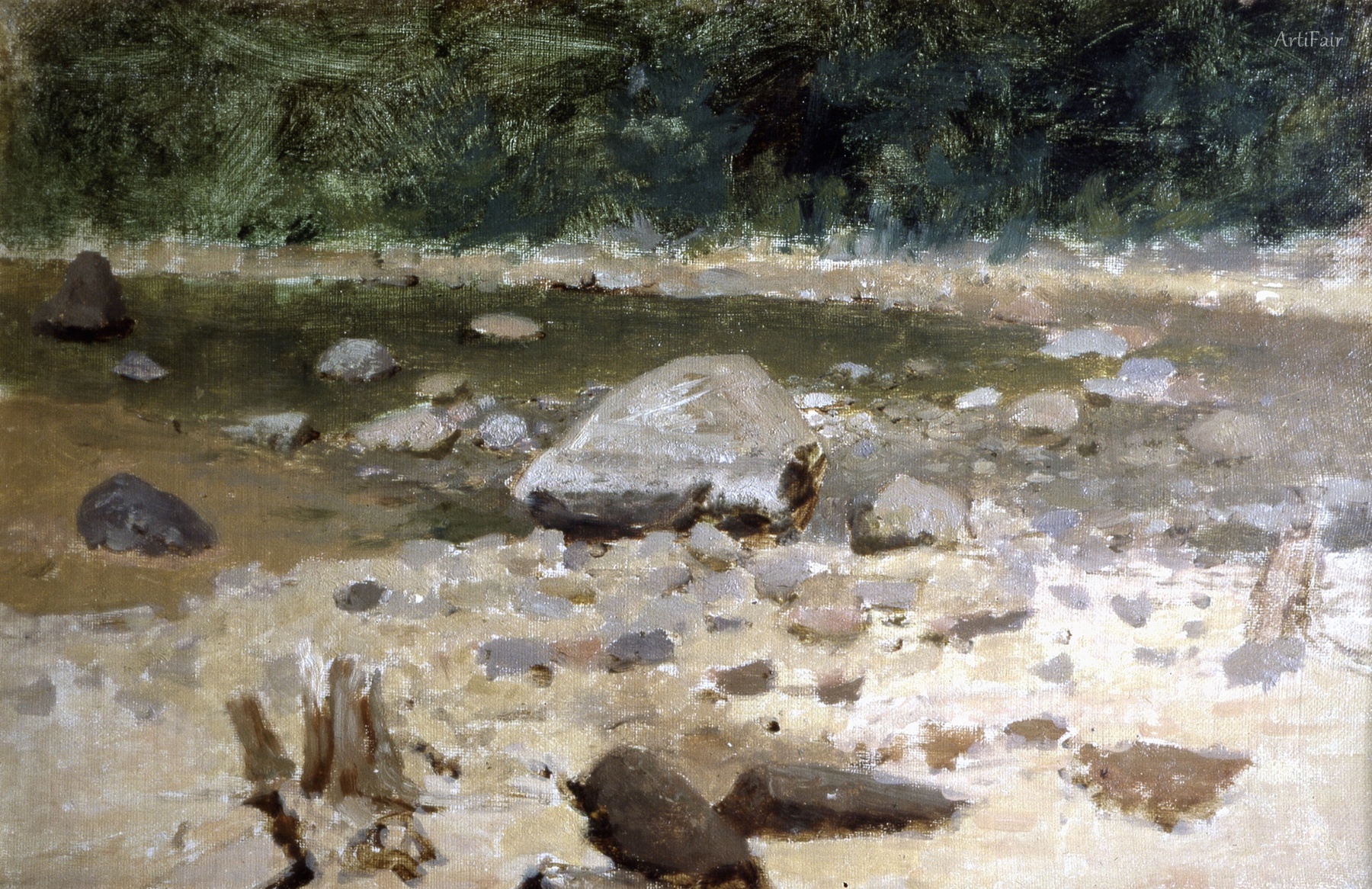 Kamenitý Břeh. Valaam 1875