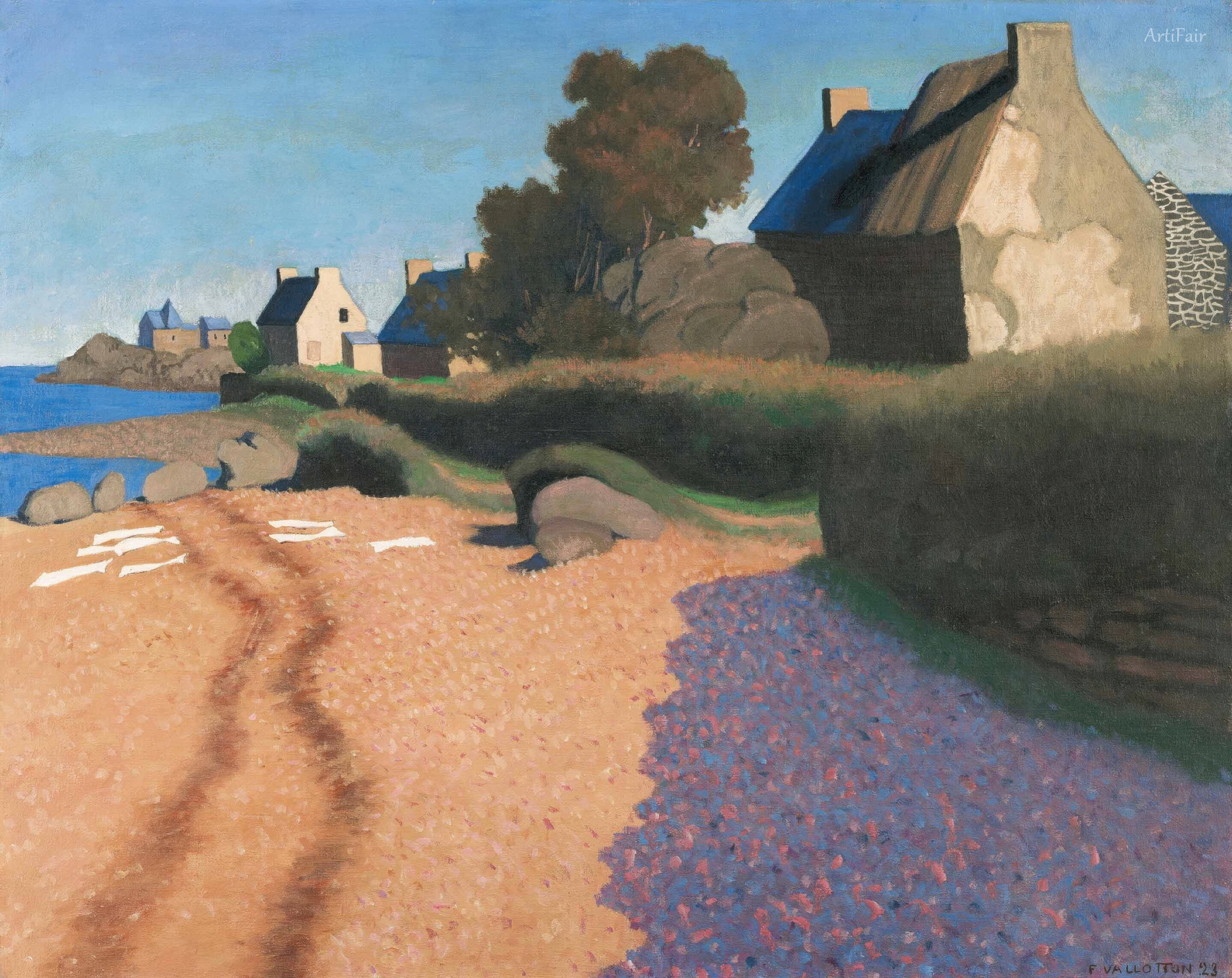 Landscape at Loguivy