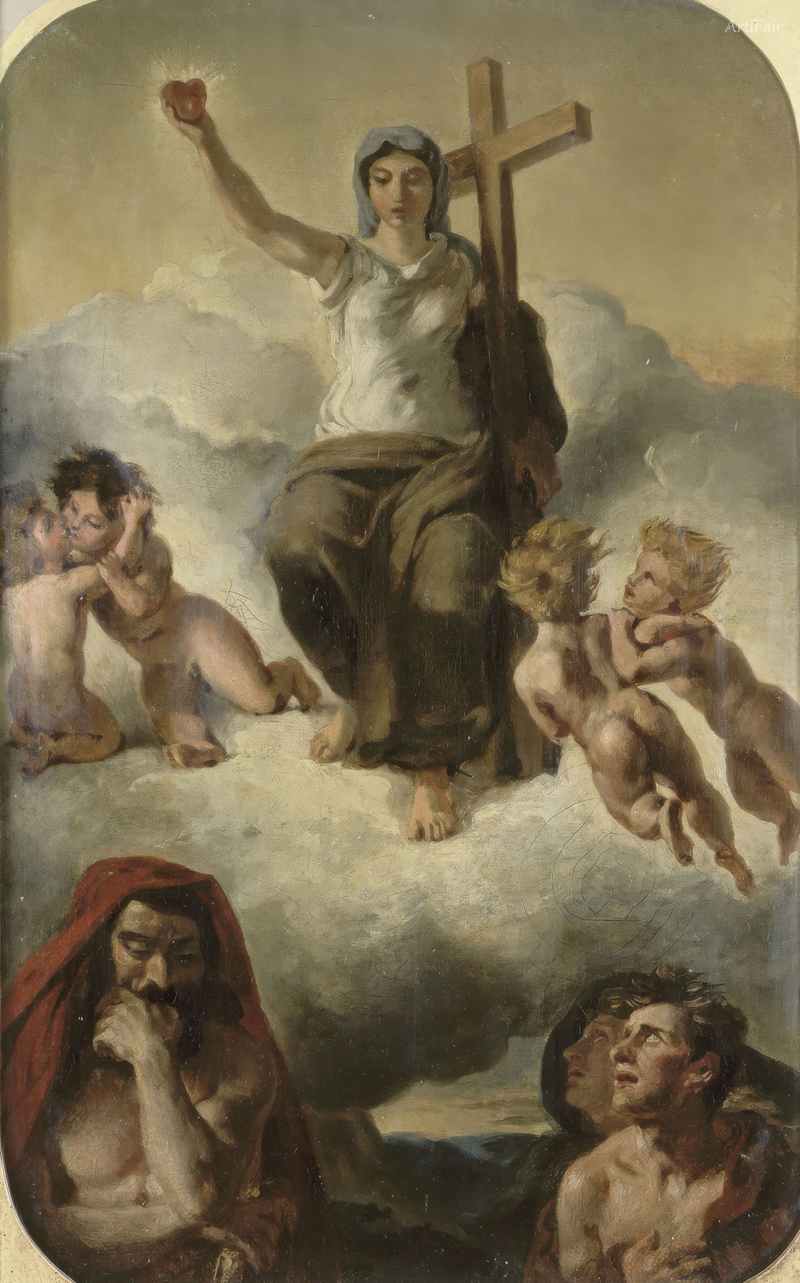The Virgin of the Sacred Heart