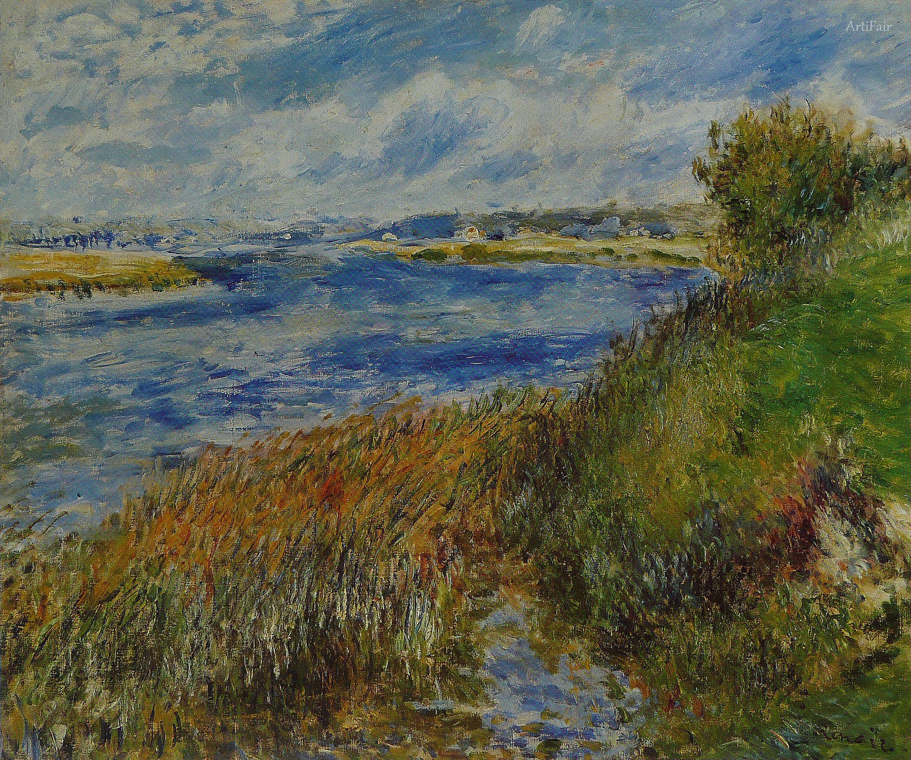 Banks of Seine at Champrosay