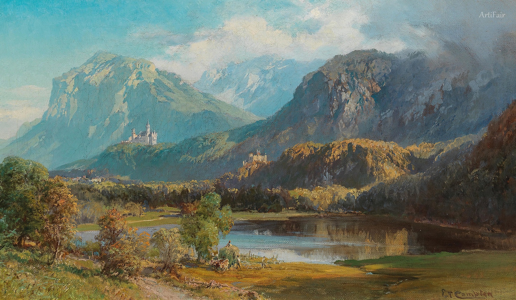 A View of Neuschwanstein