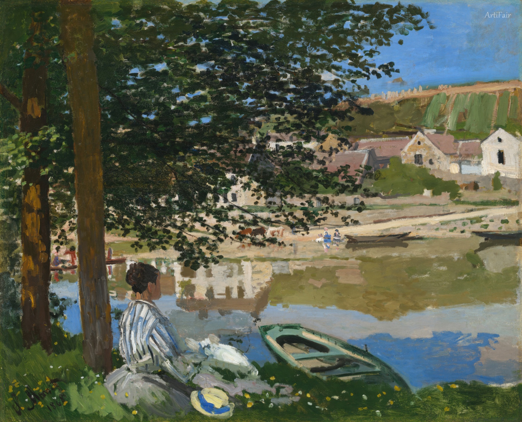 Na břehu Seiny, Bennecourt