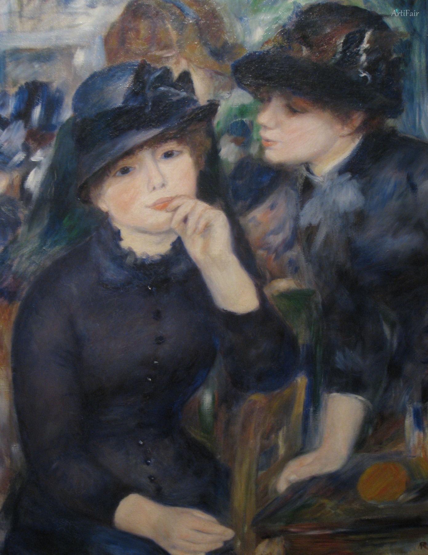 Girls in Black 1882