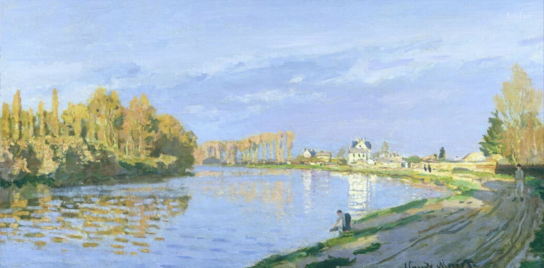 The Seine near Bougival