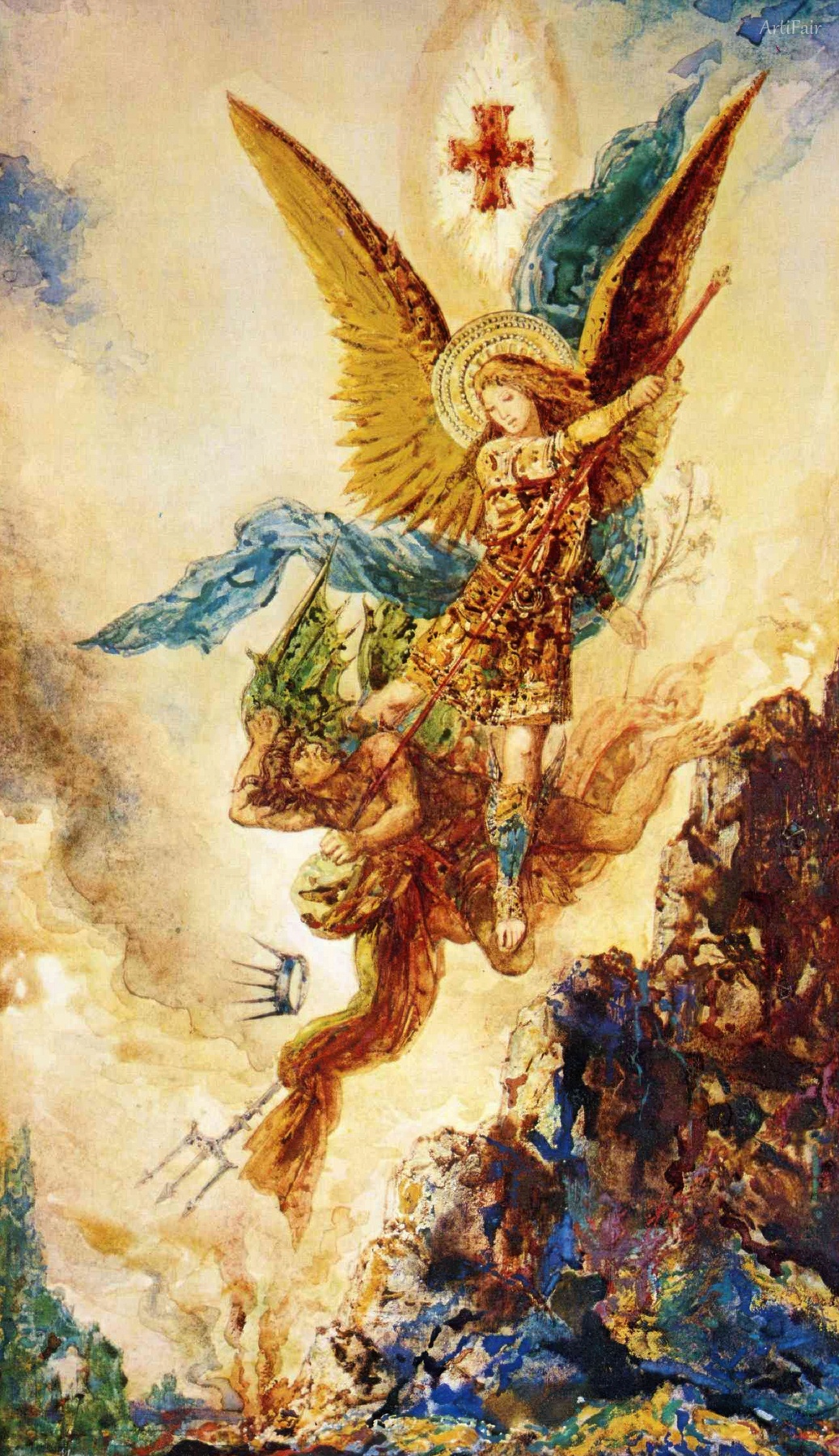 Saint Michael Vanquishing Satan