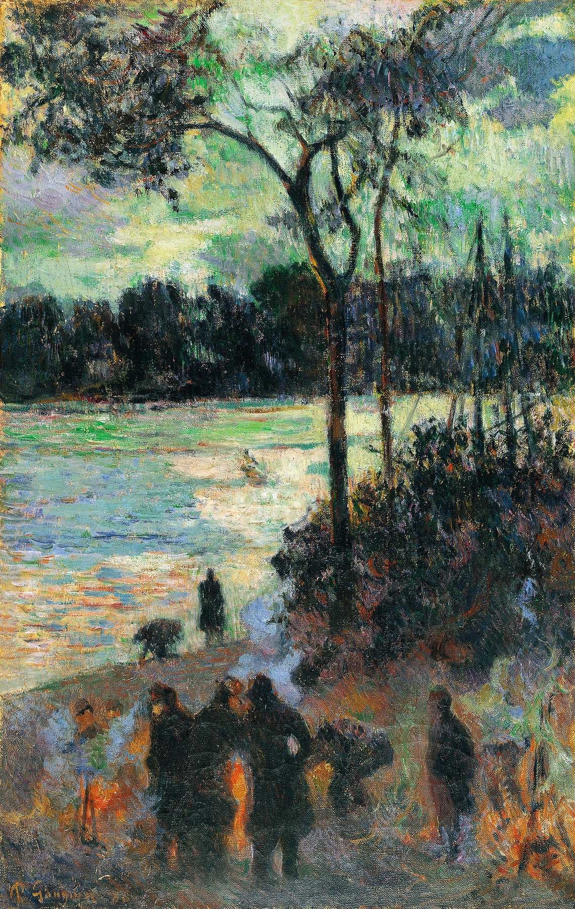 Api di Tepi Sungai