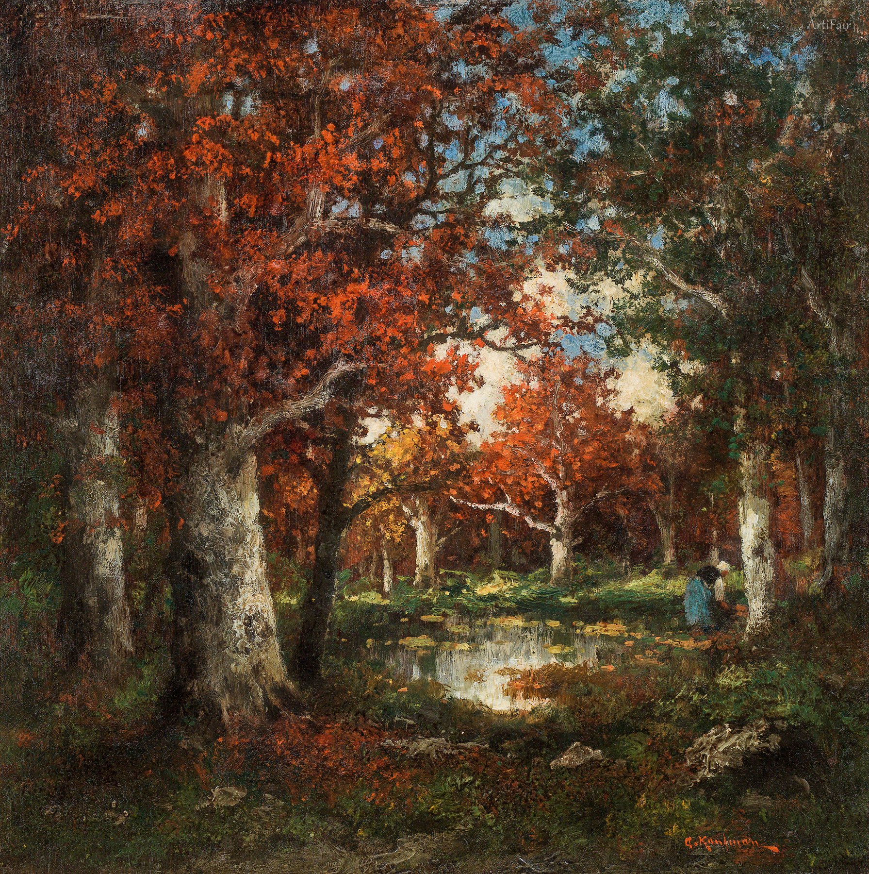 Nella foresta di Fontainebleau
