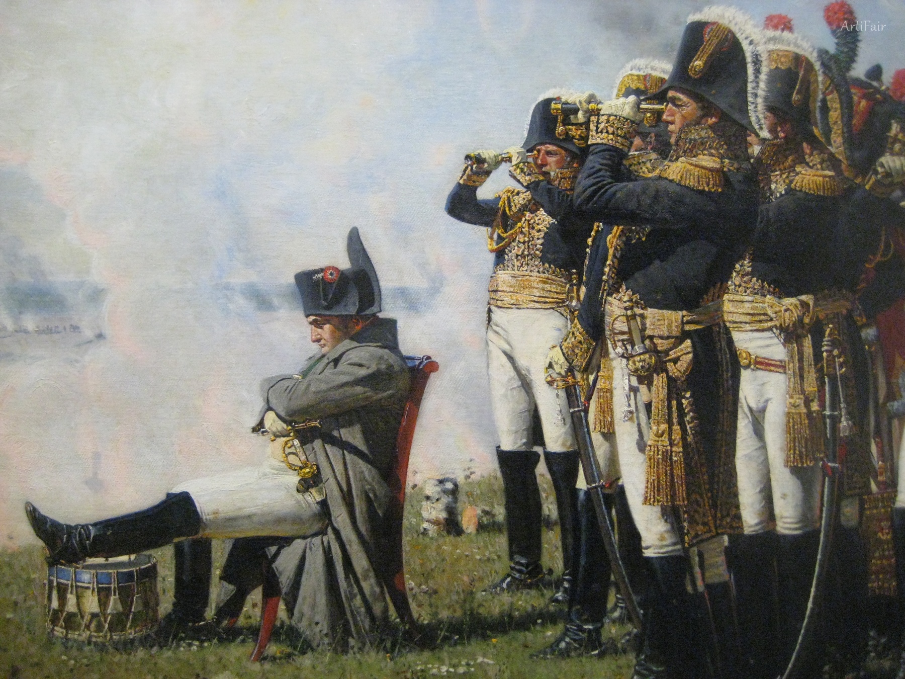 Napoleon near Borodino