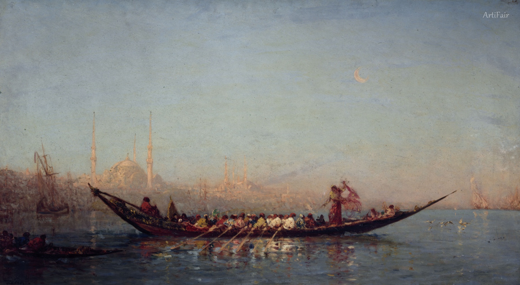 Constantinople, the Sultana's Caïque