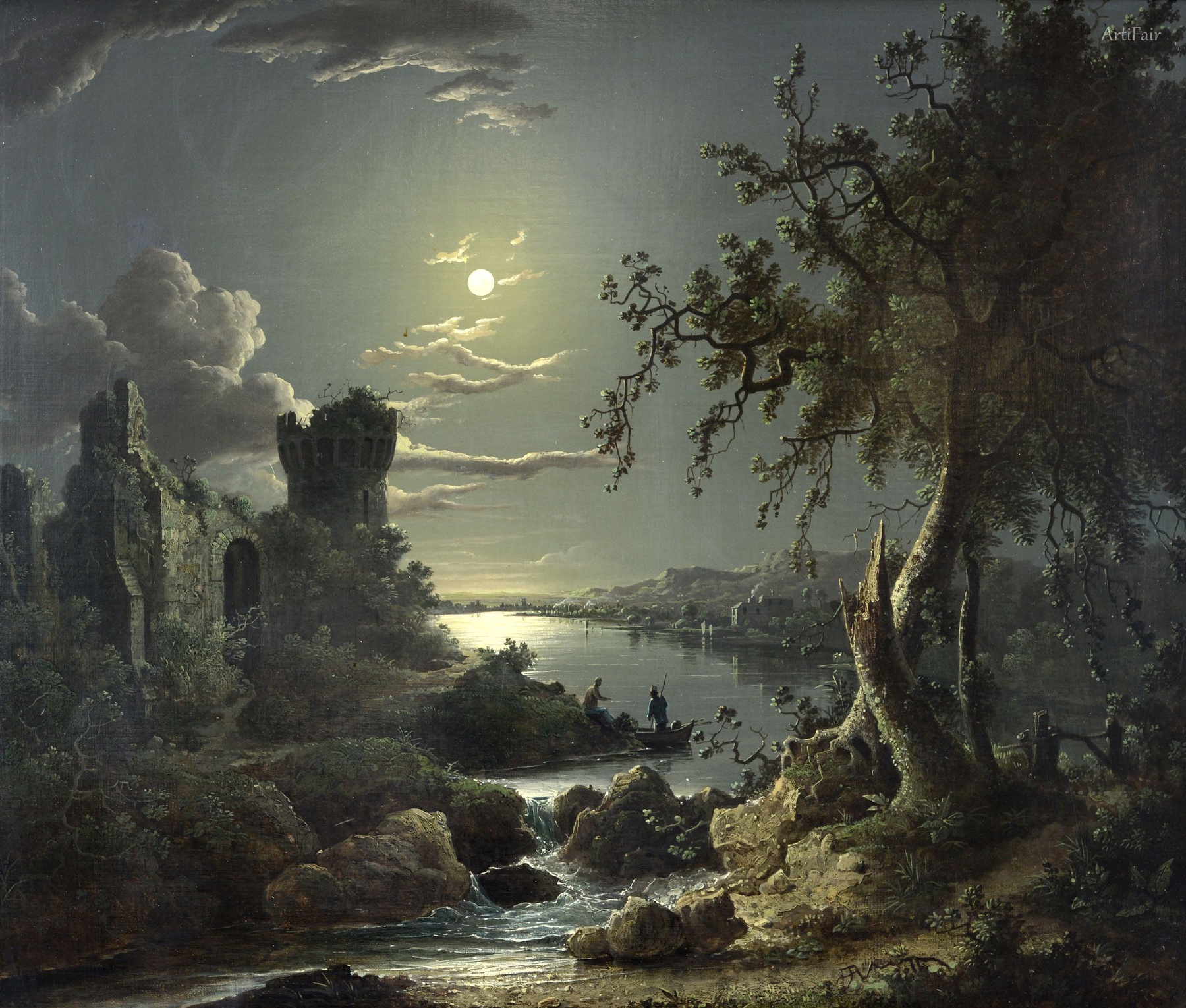 Moonlight paintings