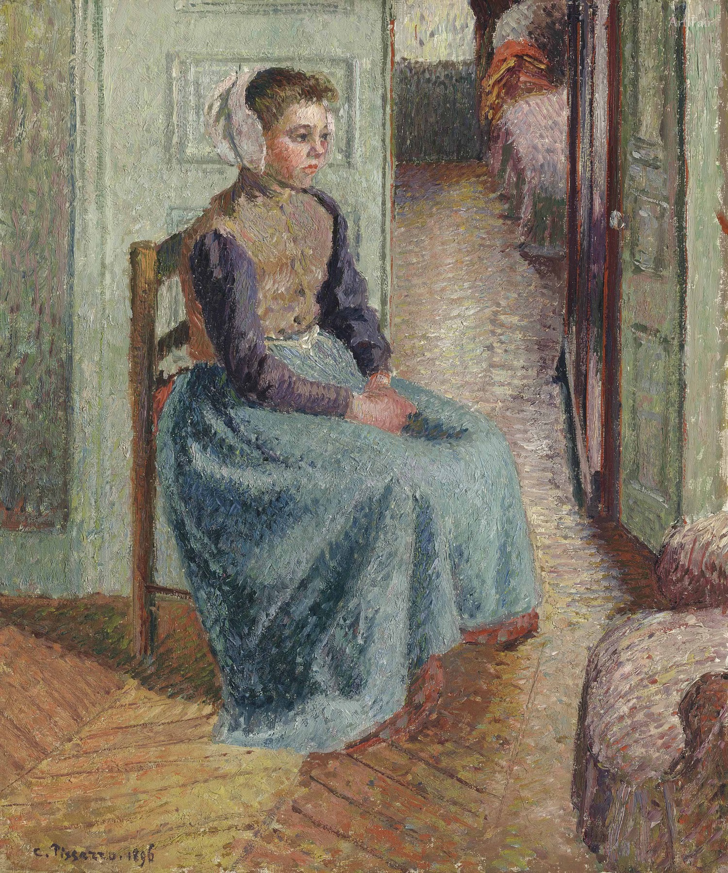 Young Flemish Girl, Known as La Rosa