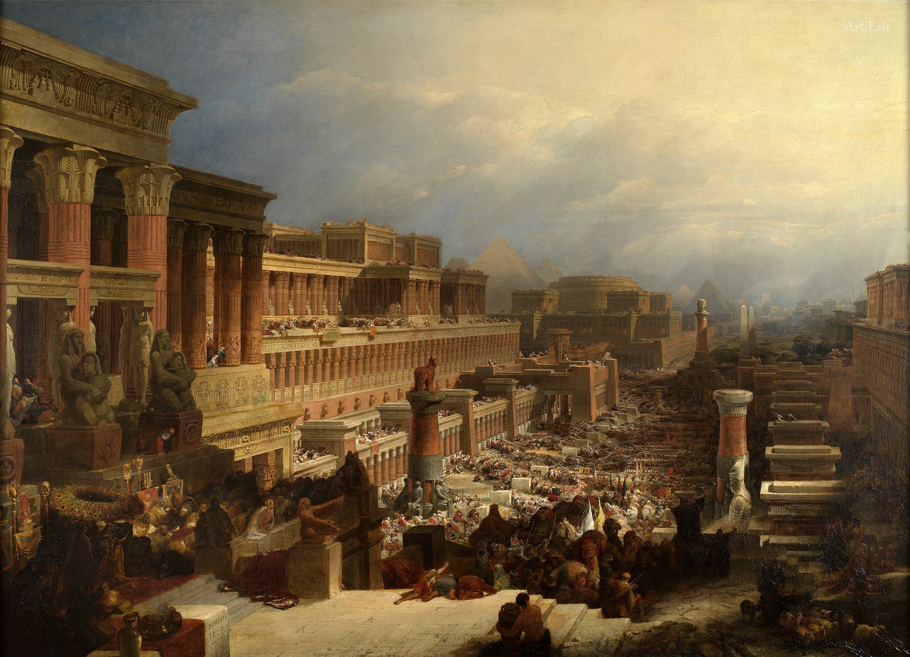 The Israelites Leaving Egypt
