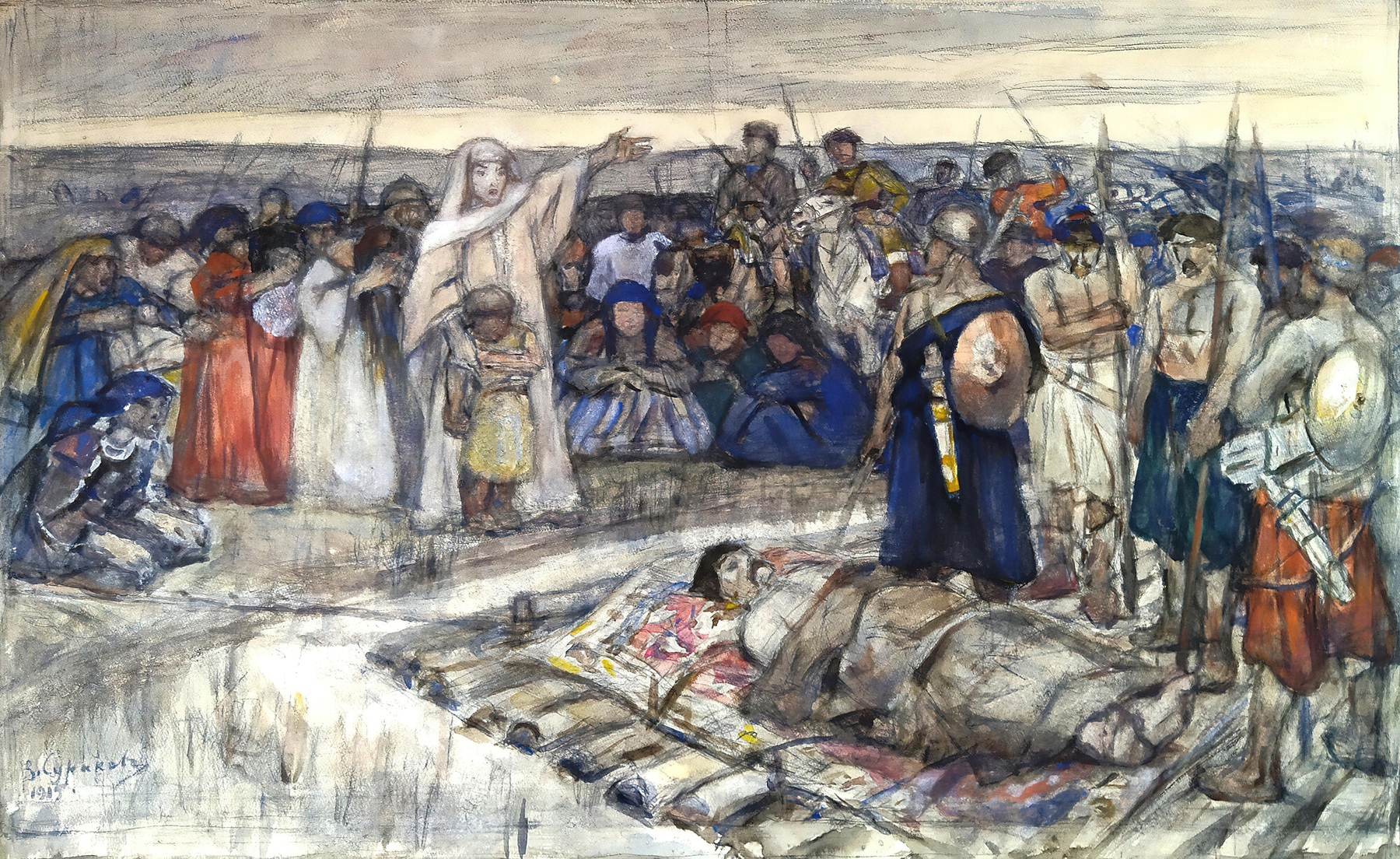 Princess Olga Meets the Body of Igor